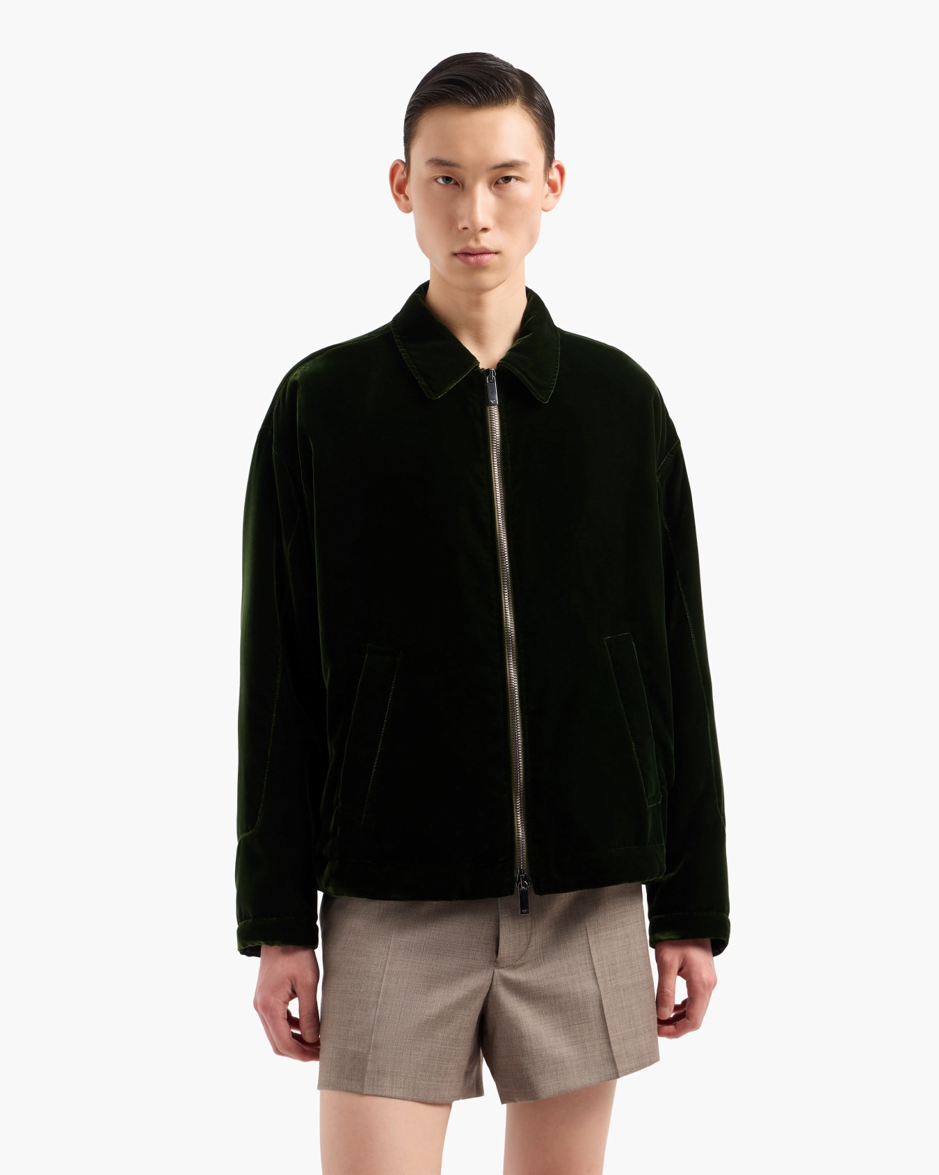 VELVET BLOUSON JACKET Slide 4