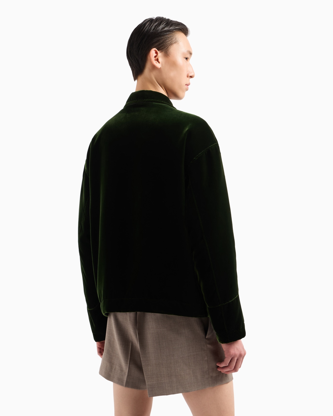 VELVET BLOUSON JACKET Slide 3