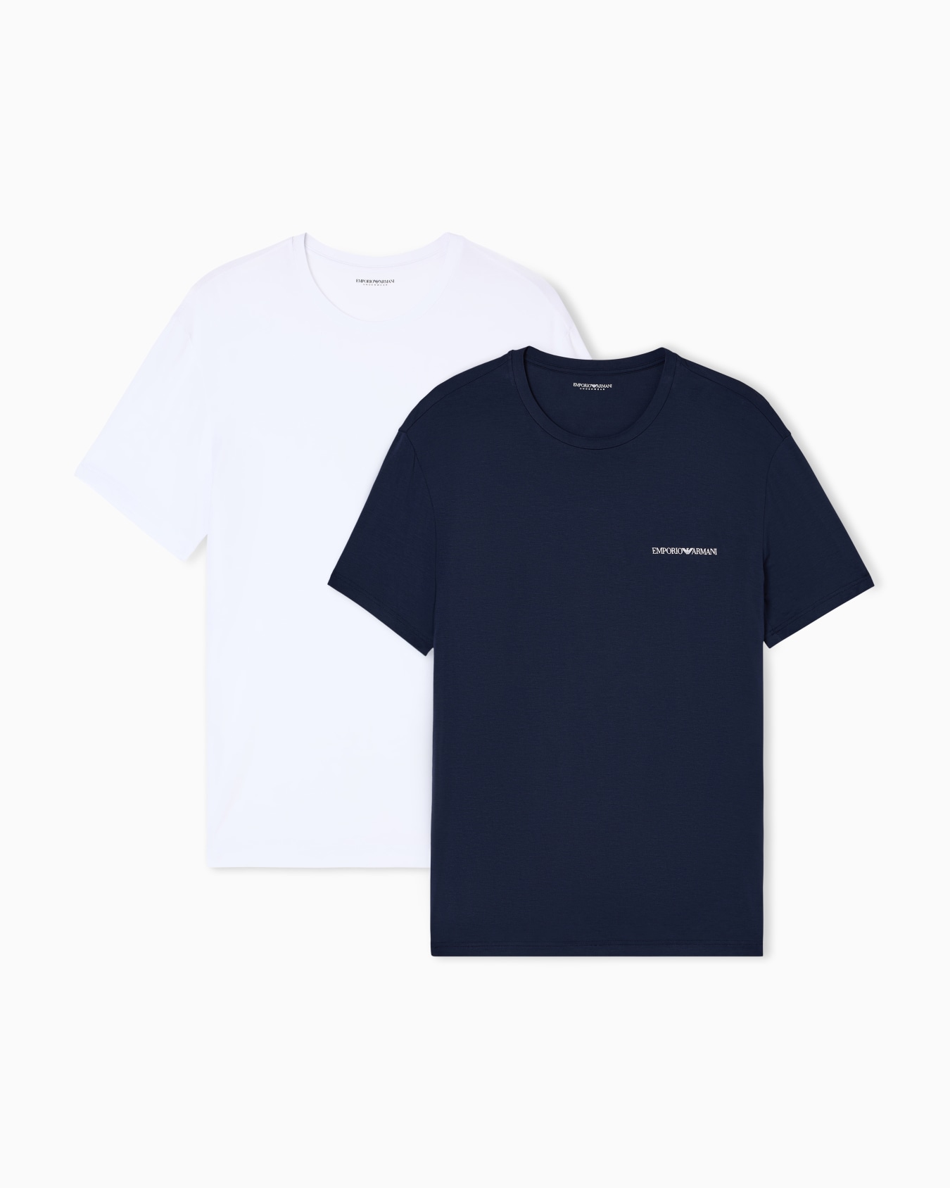 ASV ラウンジウェアTシャツ2枚セット ビスコースジャージー スライドする 0