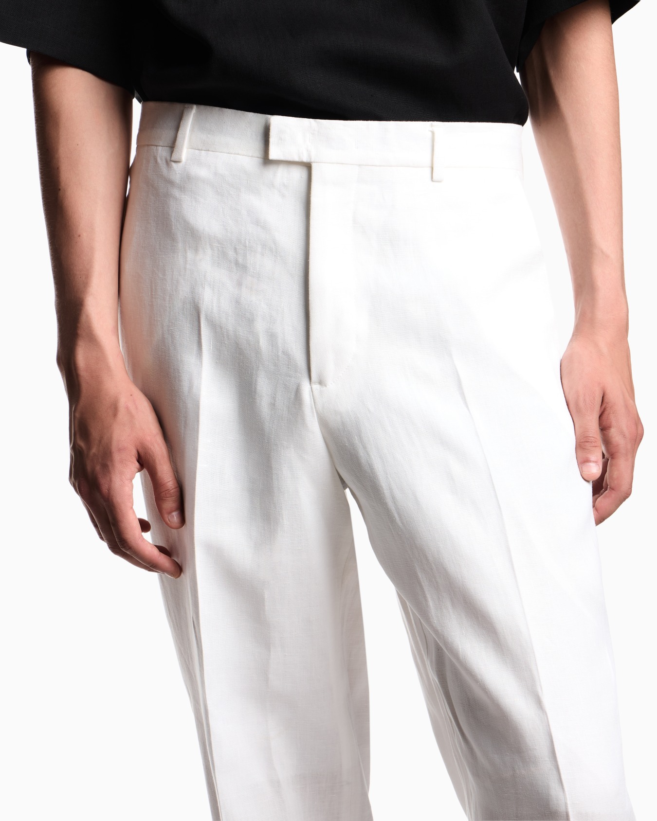 Pantaloni in puro lino Slide 4