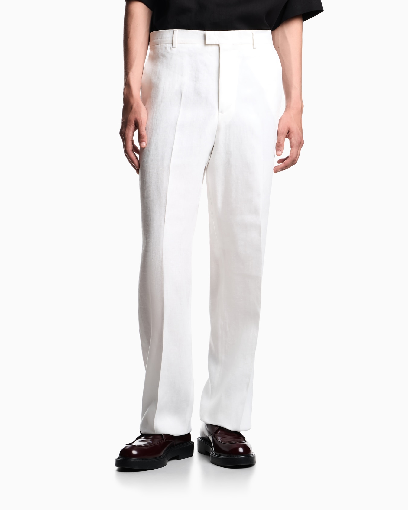 Pantaloni in puro lino Slide 3