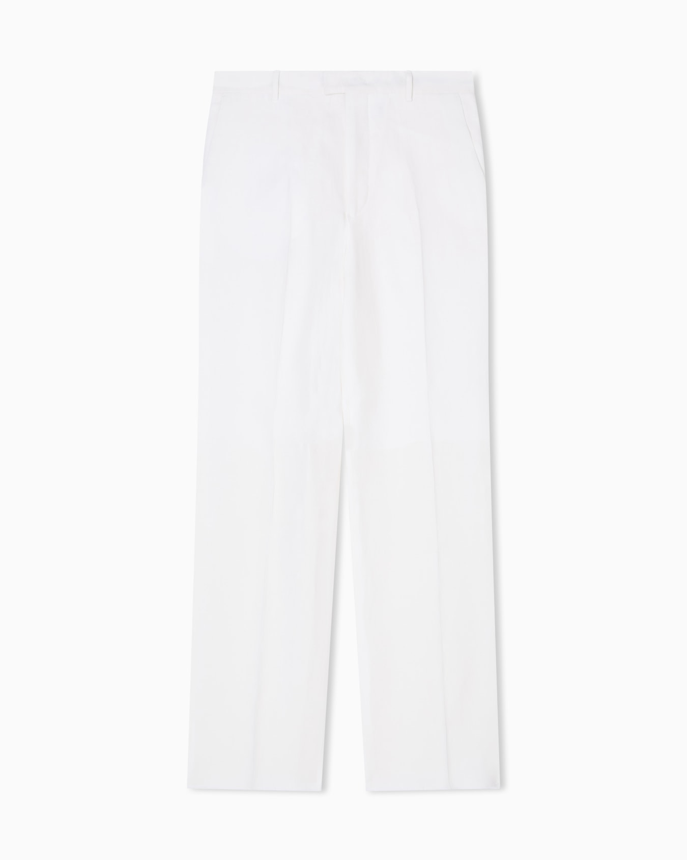 Pure linen trousers Slide 0