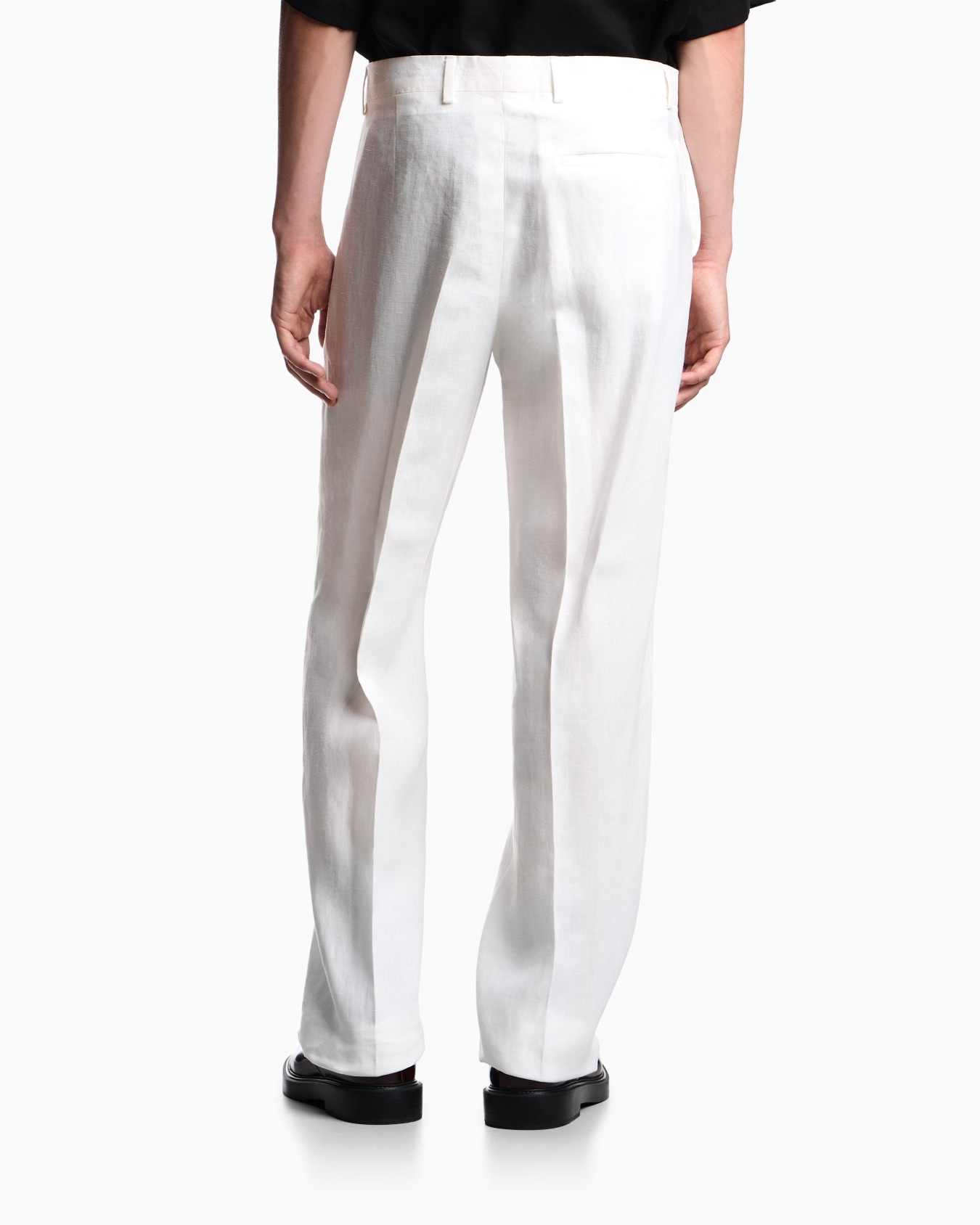 Pantaloni in puro lino Slide 2