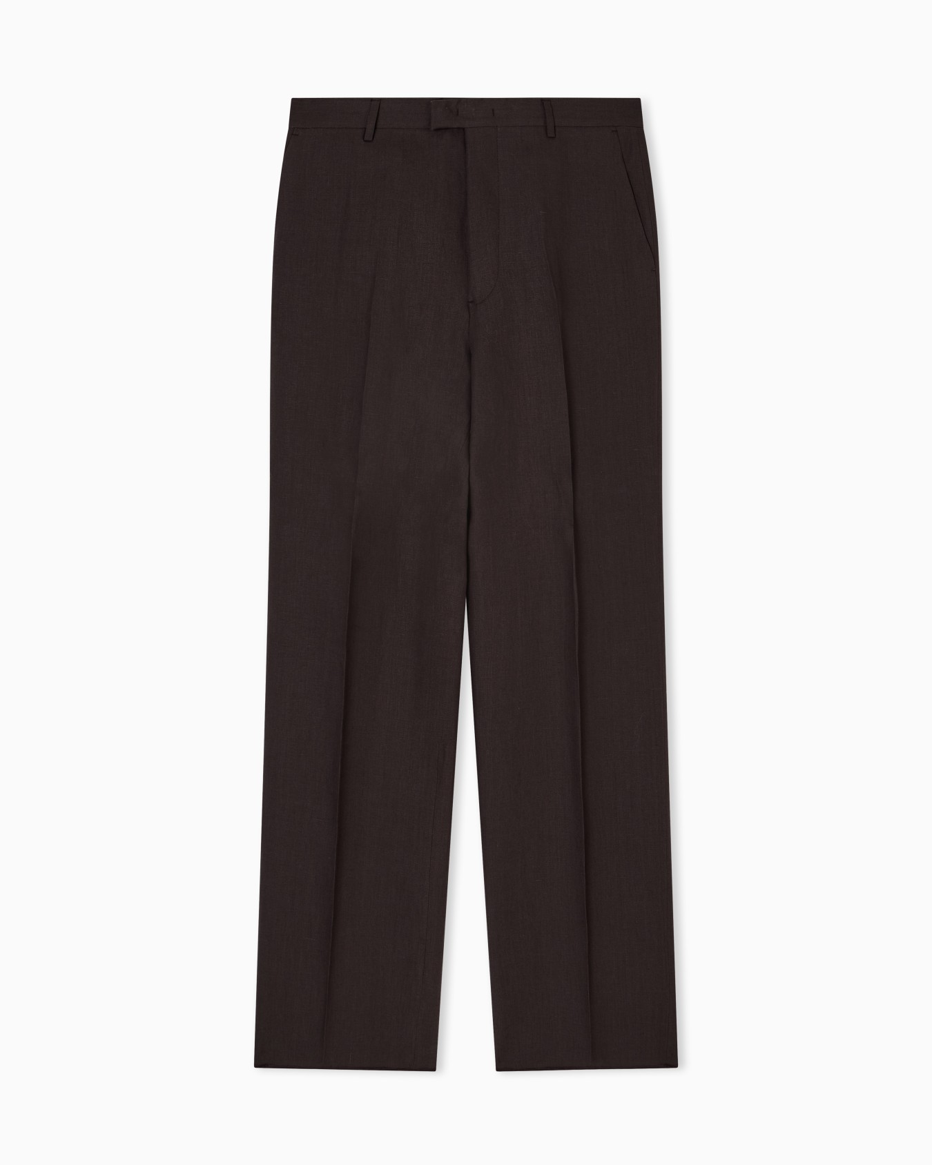 Pure linen trousers Slide 0