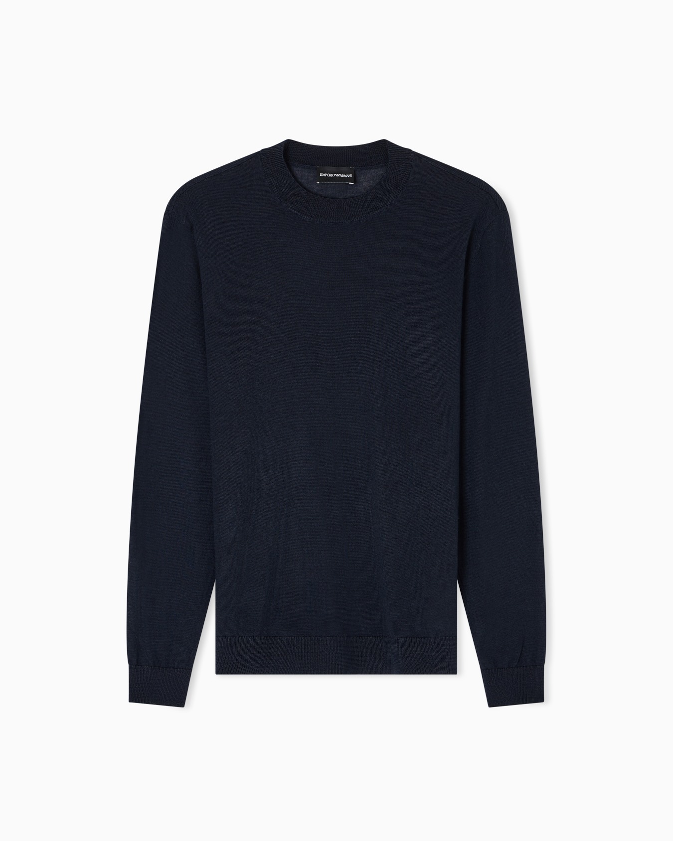 Travel Essentials plain-knit virgin-wool jumper Slide 0