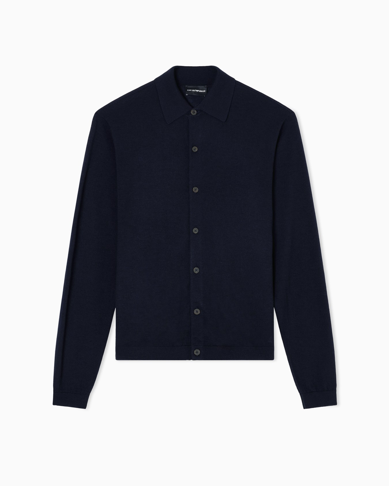 Travel Essentials plain-knit virgin-wool cardigan Slide 0