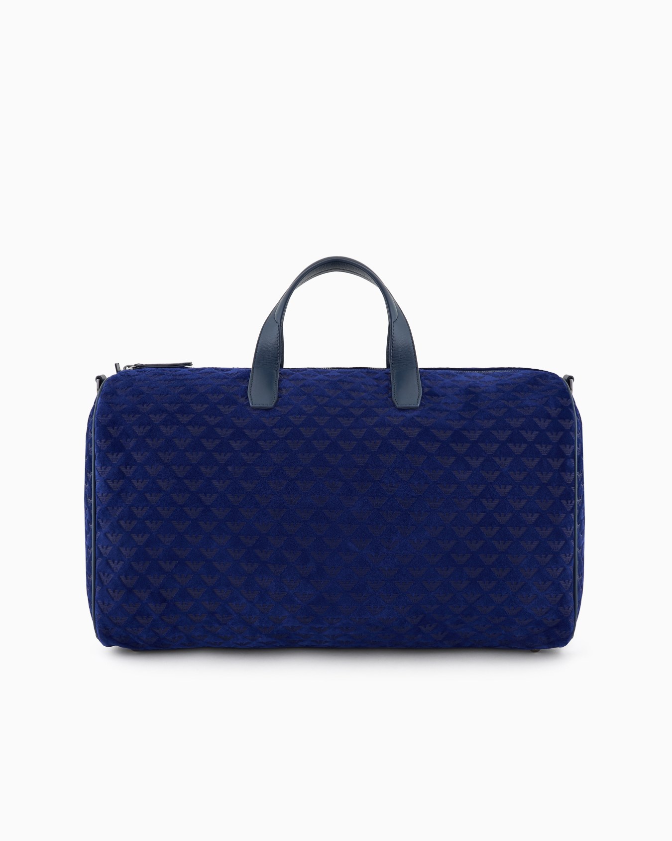 Sac de sport en cuir suédé embossé d'un aigle all over  Diapositive 2