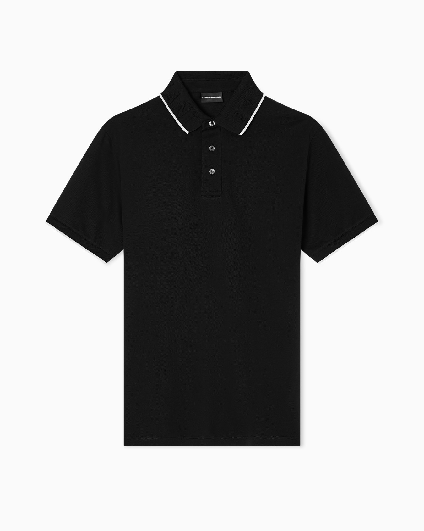 Poloshirt aus Pikee mit Relief-Logo-Kragen Folie 0