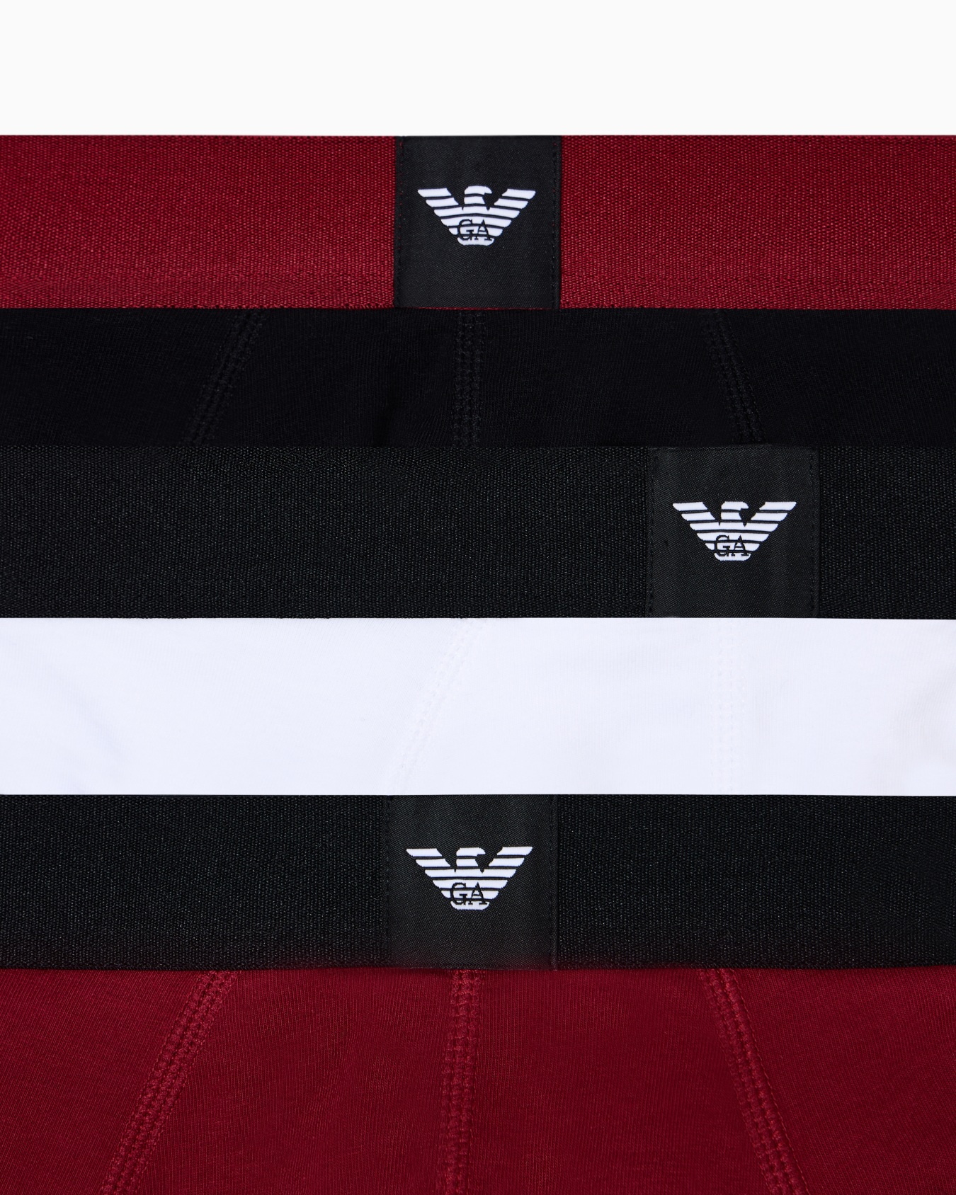 Three-pack of Essential logolabel jersey briefs Slide 3