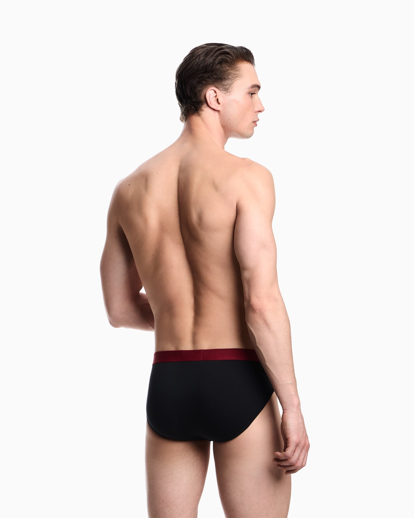 Three-pack of Essential logolabel jersey briefs Slide 2