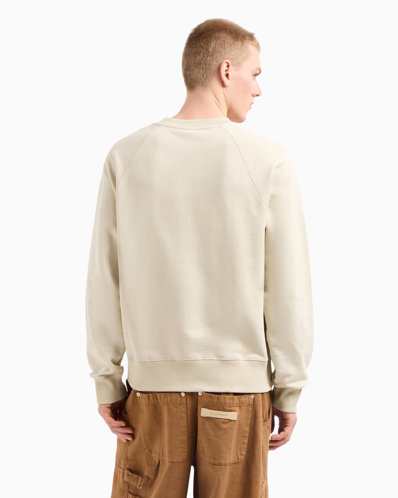 ASV Jersey sweatshirt with logo and flower embroidery Slide 2