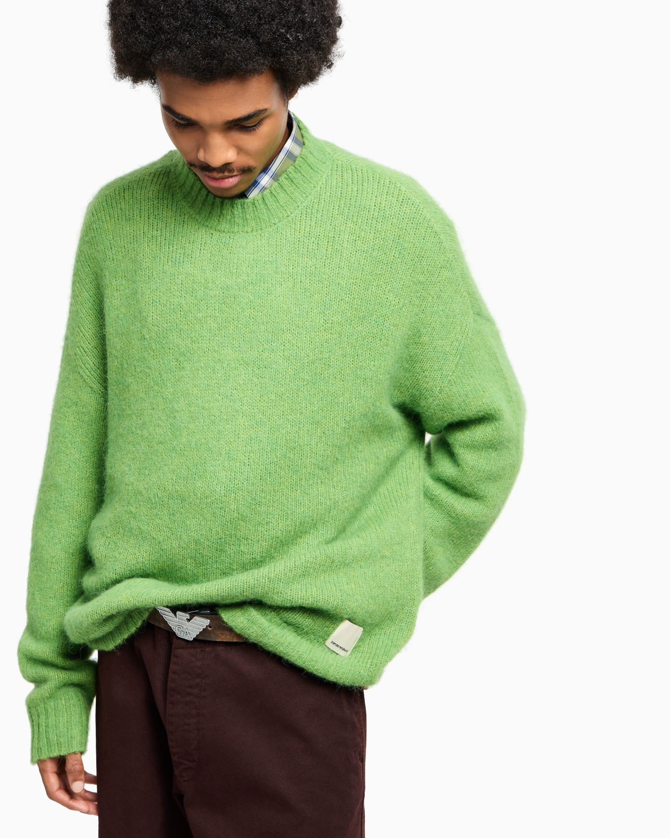 Gestreifter ASV Maxi-Pullover aus der New York Sonderkollektion, gefertigt aus einer Alpaka-Mischung Folie 5