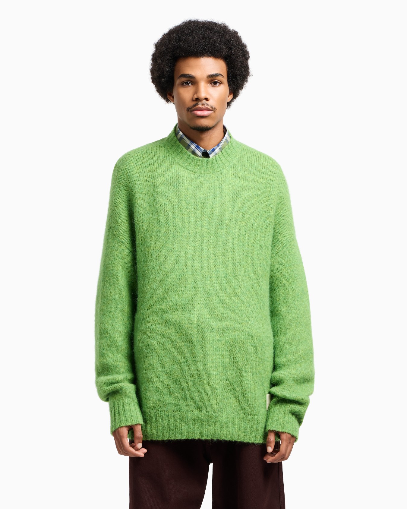 Gestreifter ASV Maxi-Pullover aus der New York Sonderkollektion, gefertigt aus einer Alpaka-Mischung Folie 4