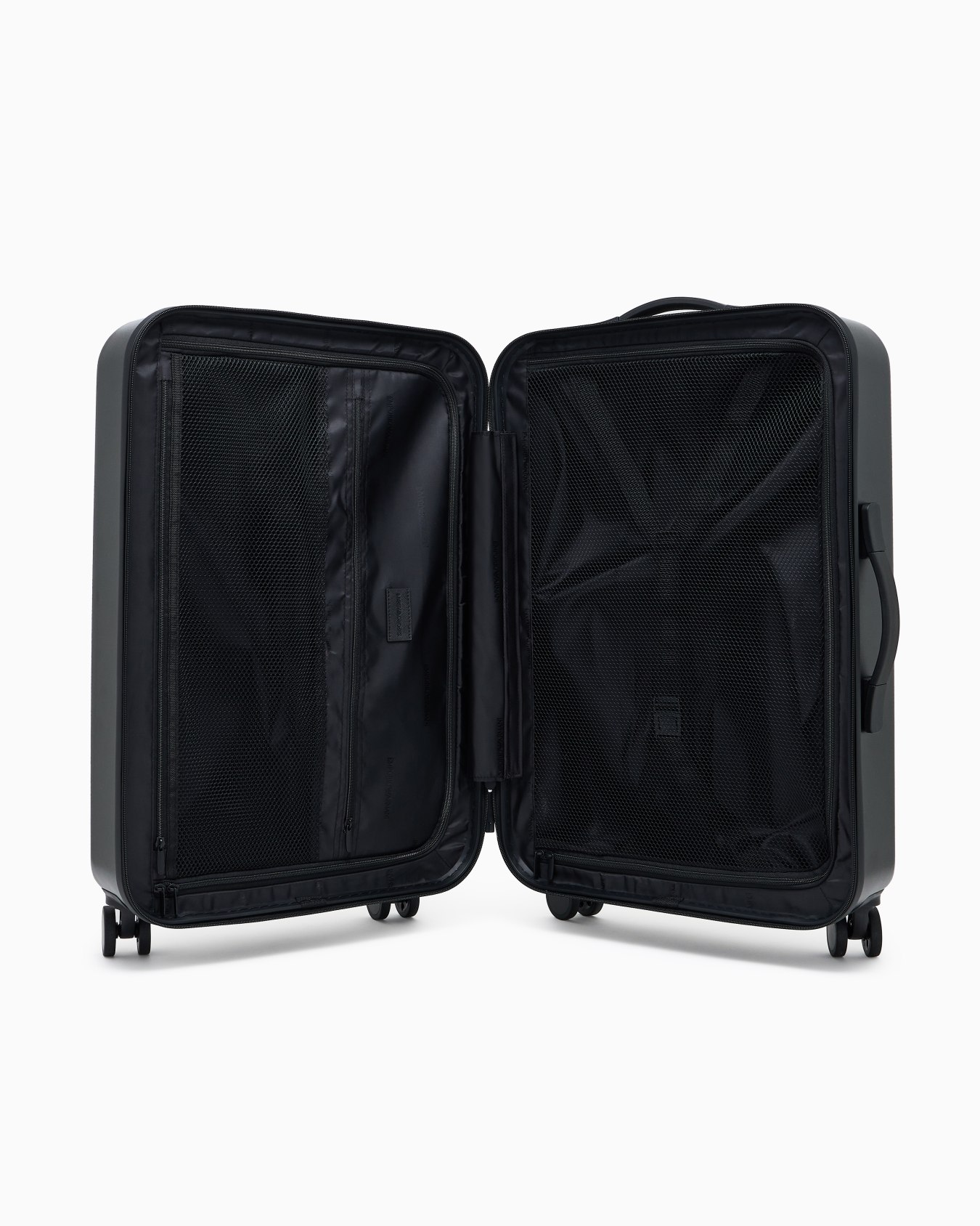 ASV ABS medium carry-on bag with regenerated Saffiano detail and eagle plate Slide 3