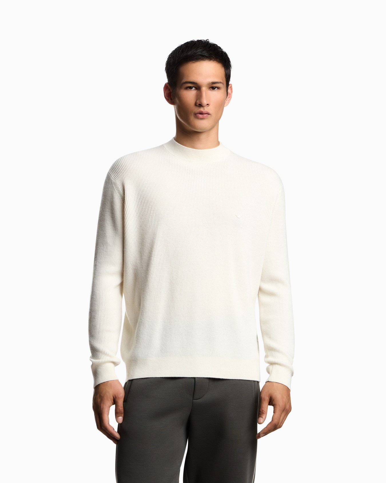 Fisherman’s rib virgin-wool jumper Slide 3