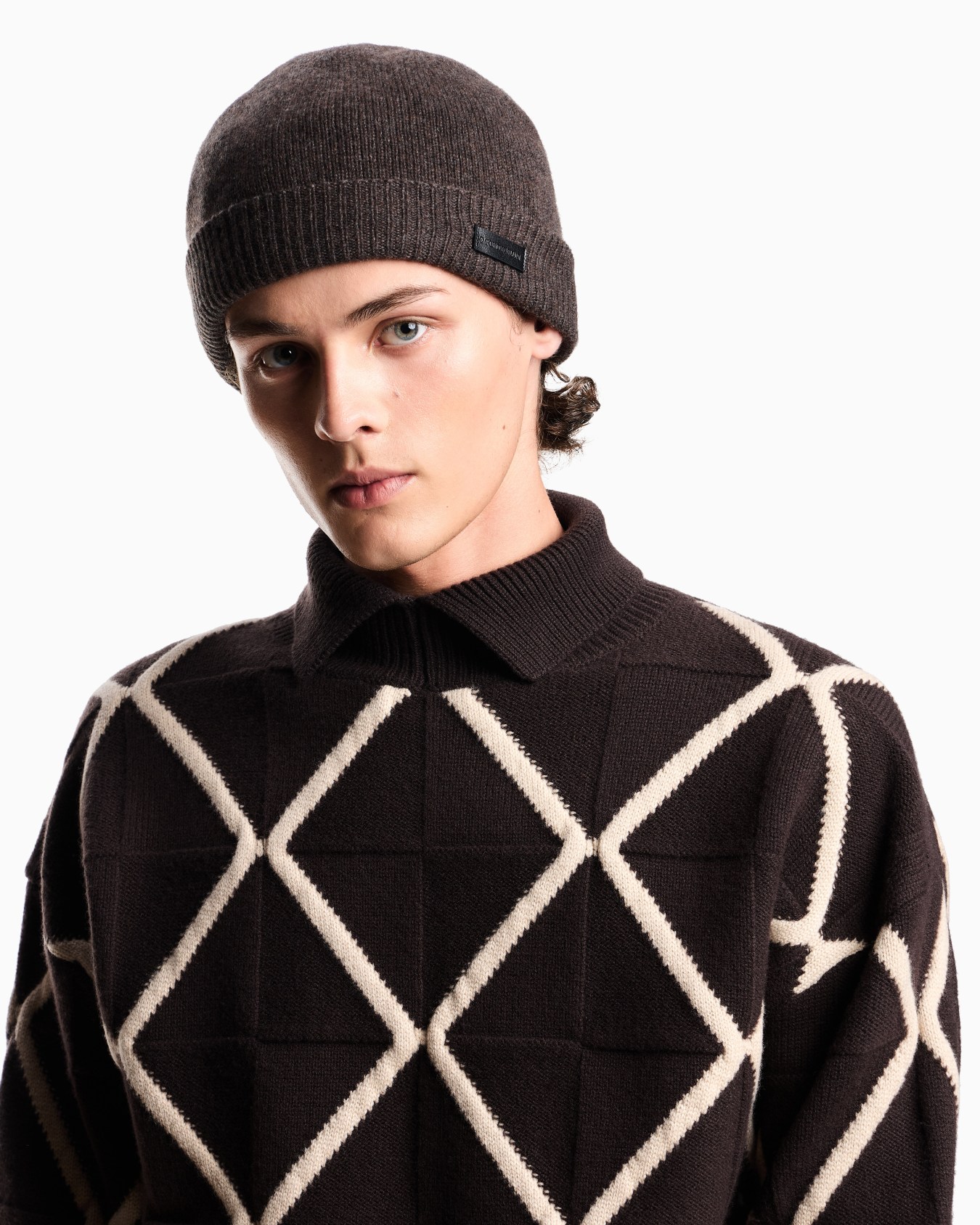 Pure cashmere beanie Slide 2