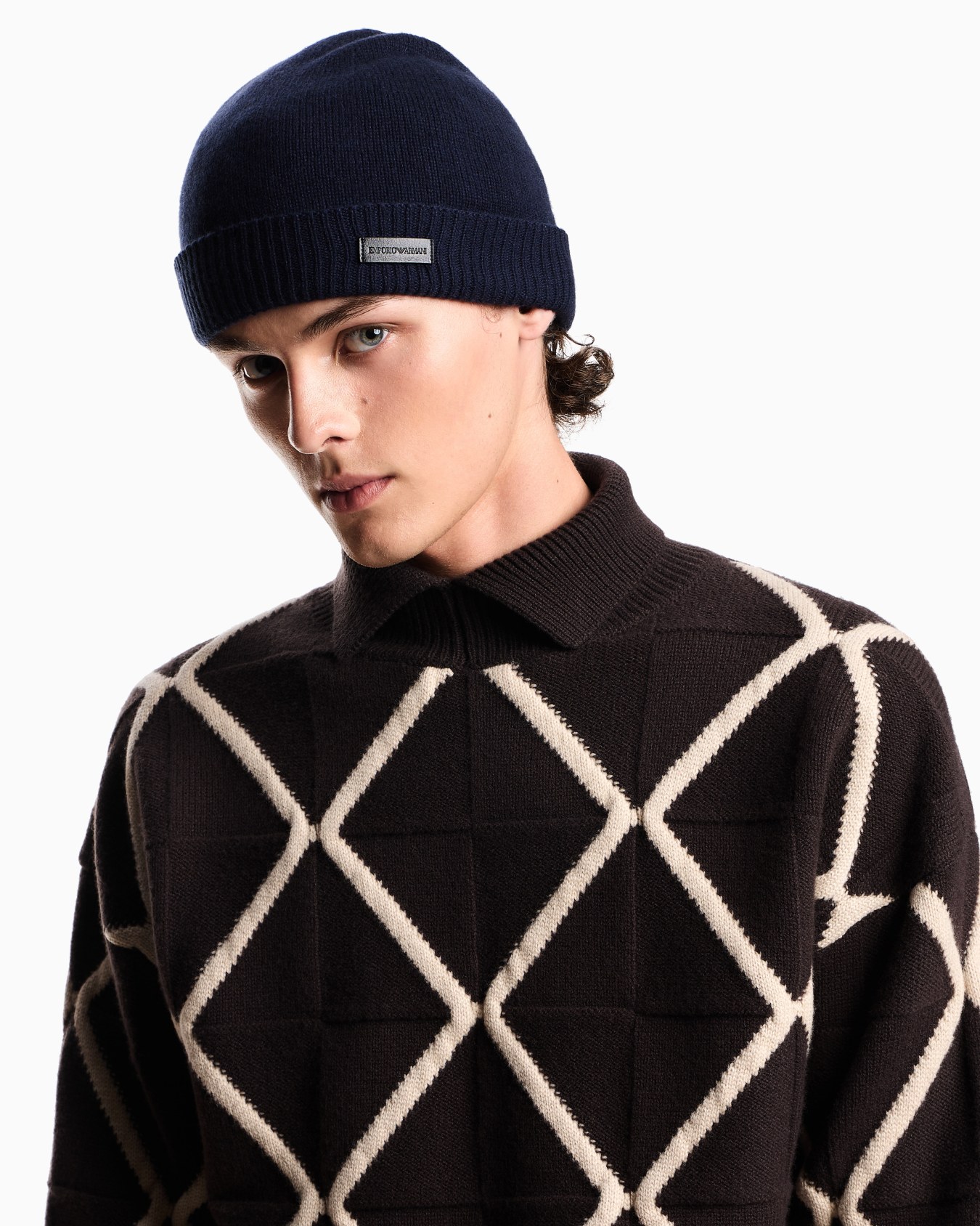 Pure cashmere beanie Slide 2