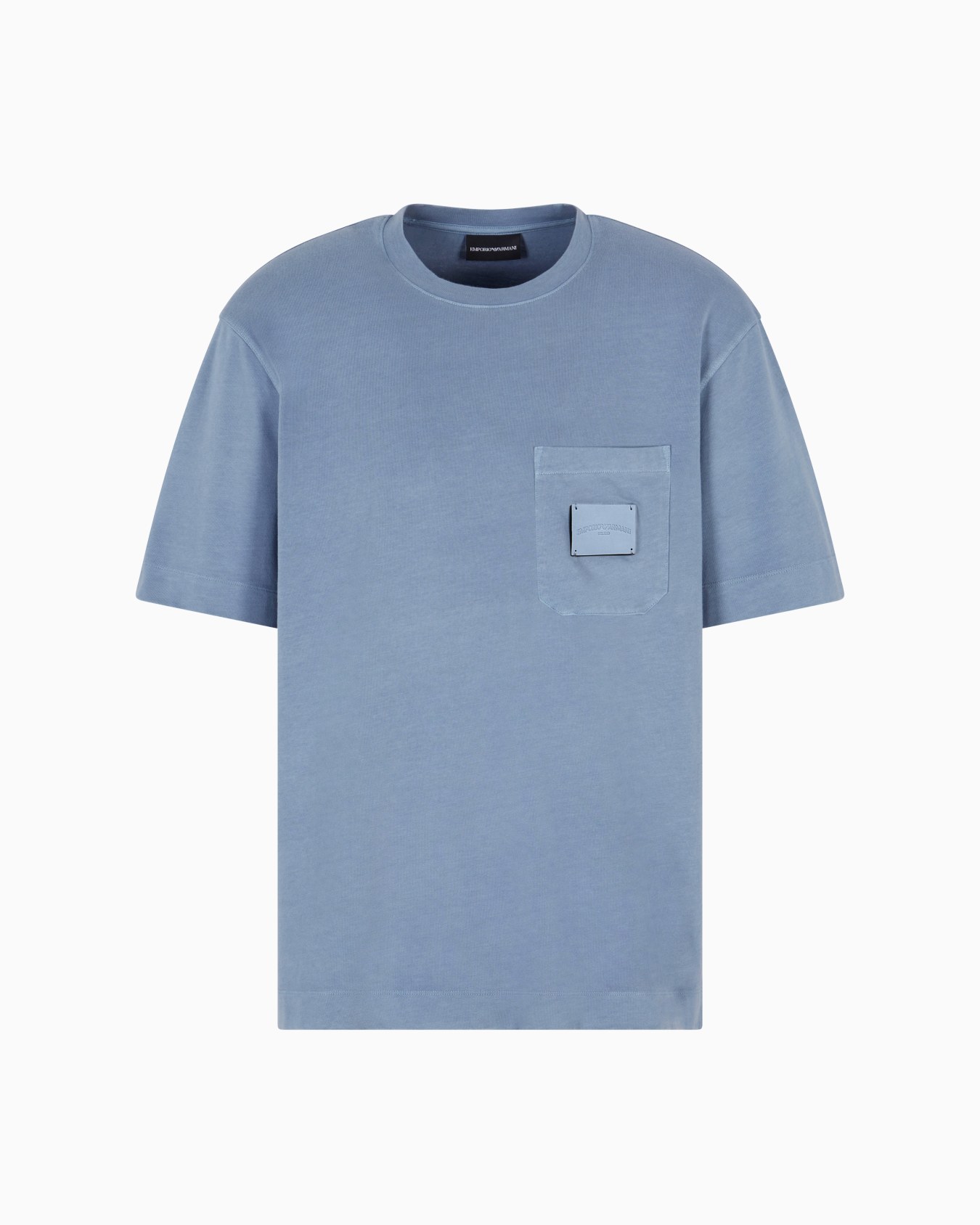 ASV jersey T-shirt with leather logo patch Slide 0