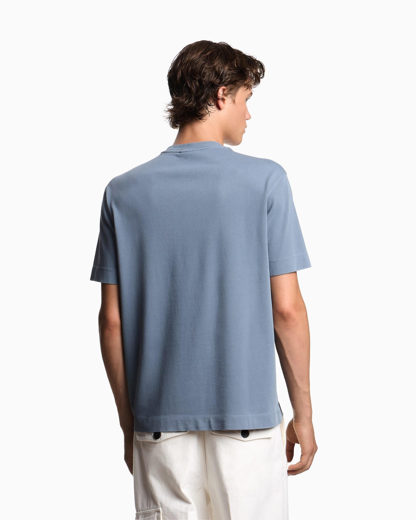 Camiseta de punto con parche con logotipo de piel ASV Diapositiva 2