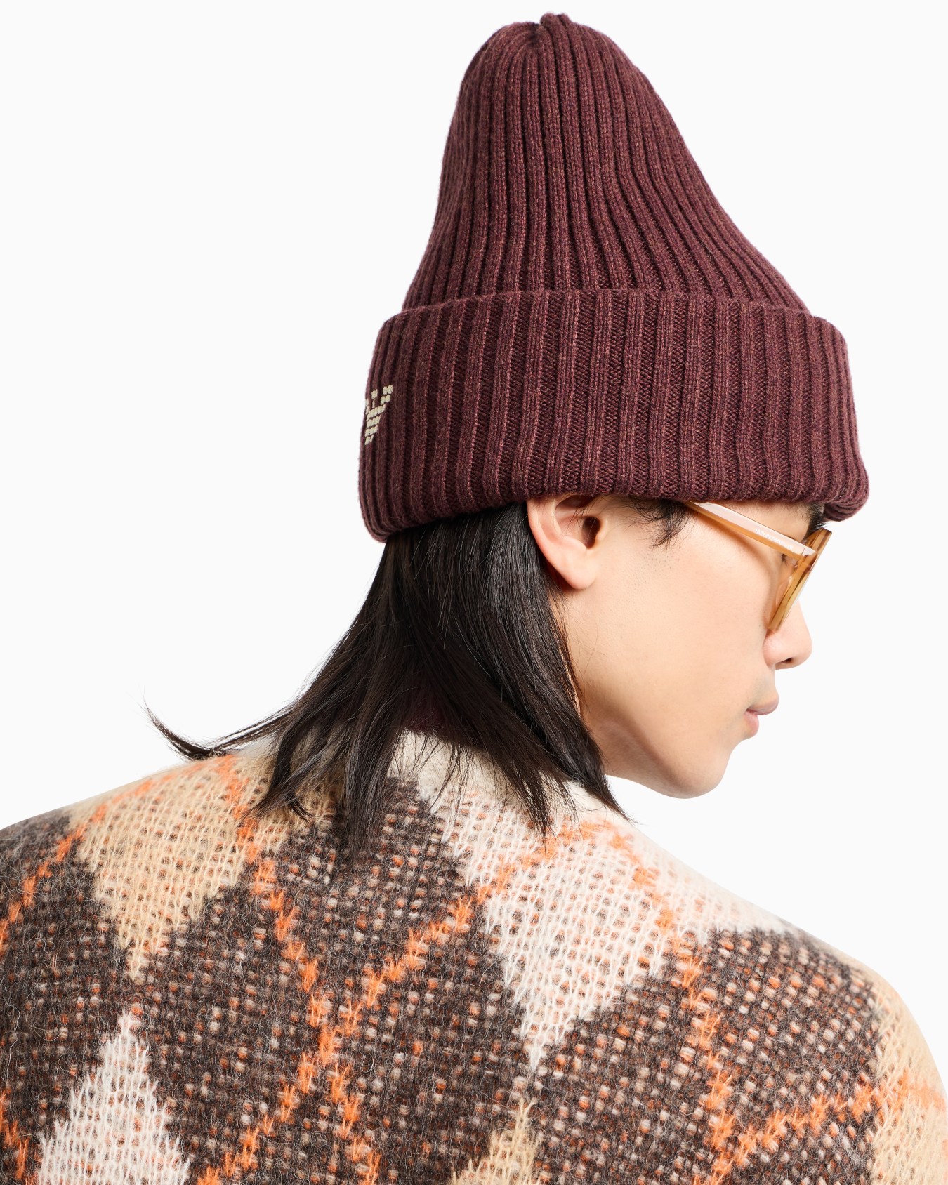 ASV New York capsule collection ribbed wool-blend beanie Slide 2