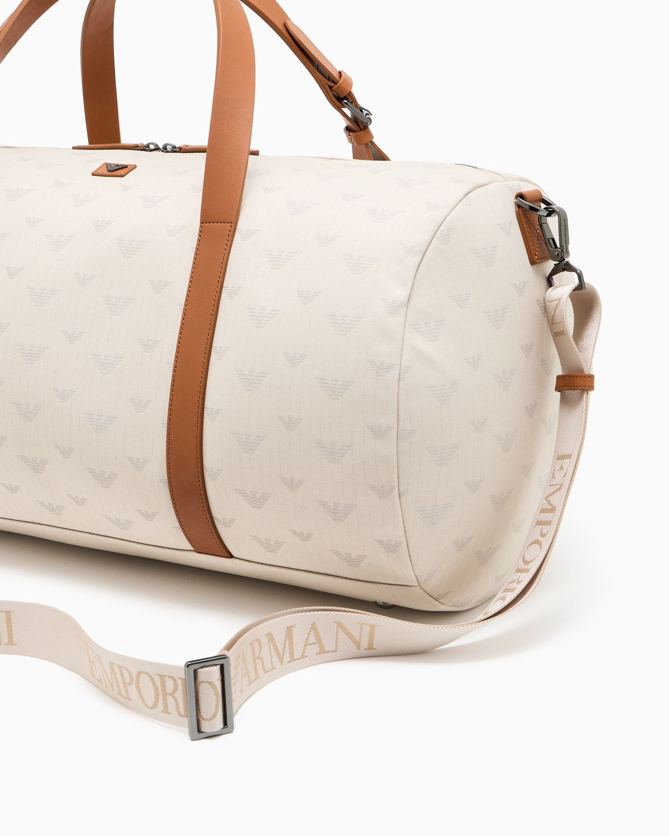 All-over eagle canvas weekend bag Slide 4
