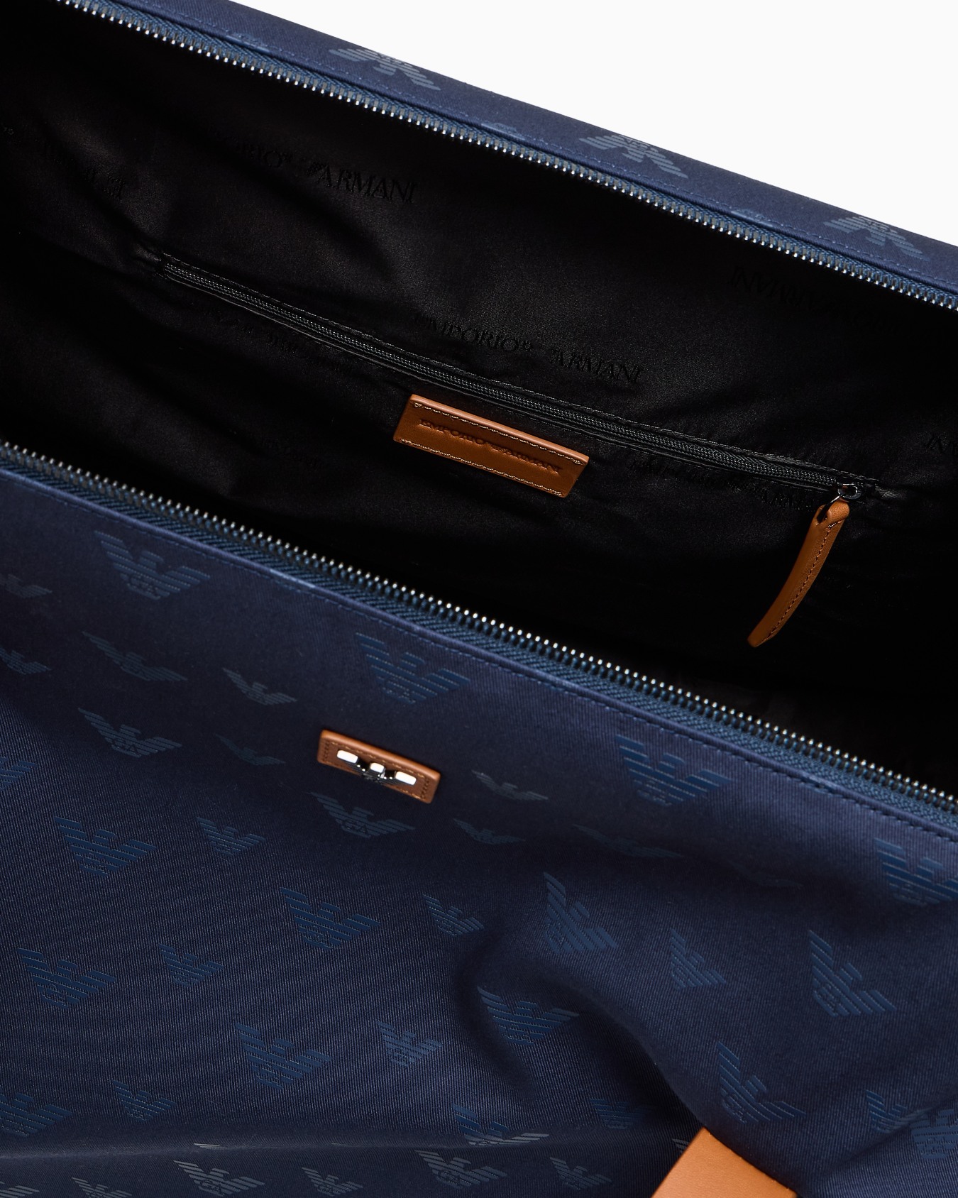 All-over eagle canvas weekend bag Slide 3