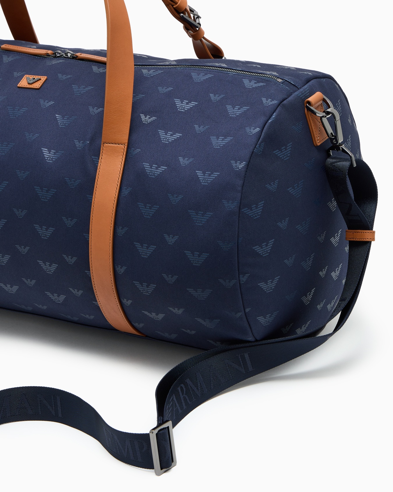 All-over eagle canvas weekend bag Slide 4