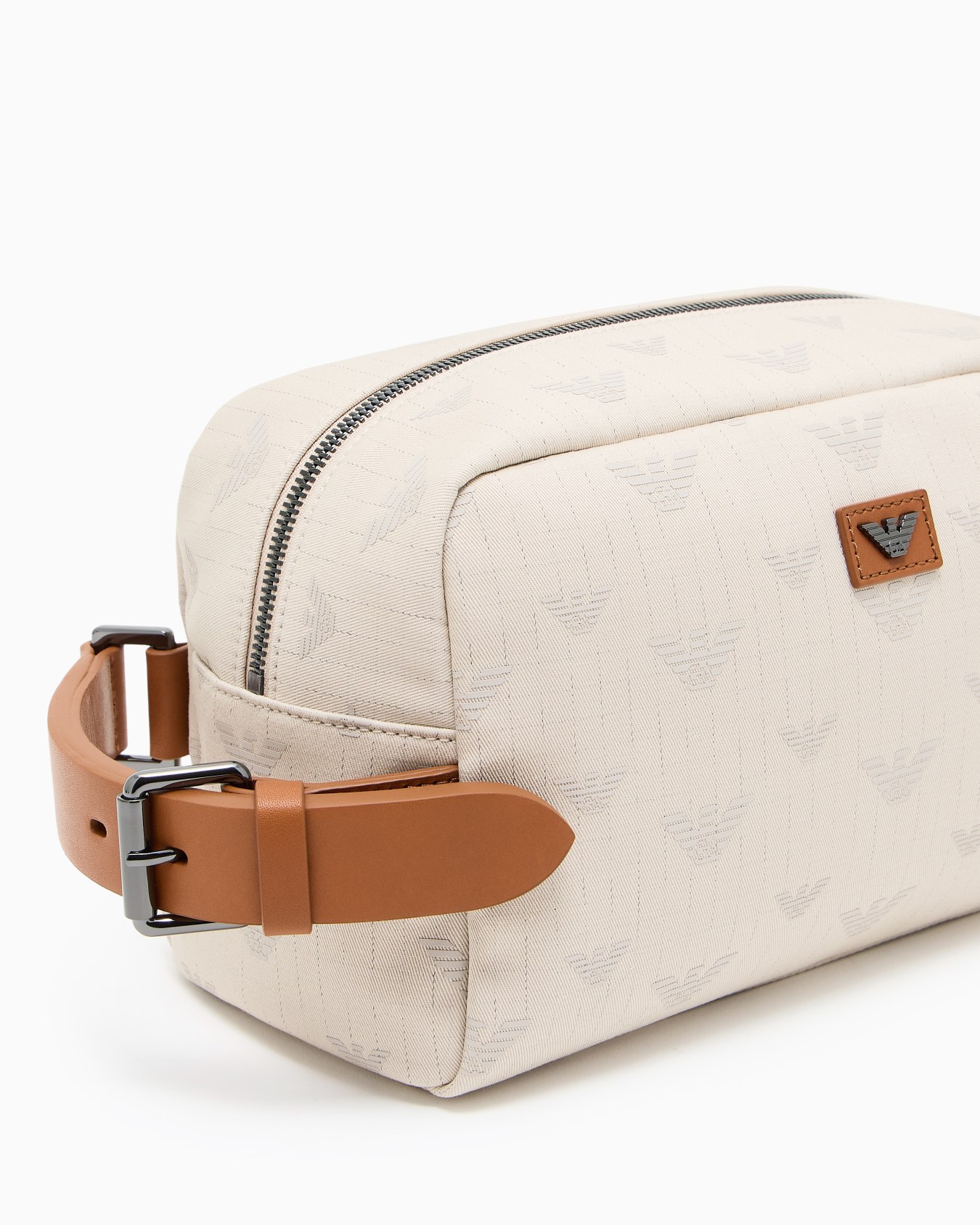 All-over eagle canvas washbag Slide 3