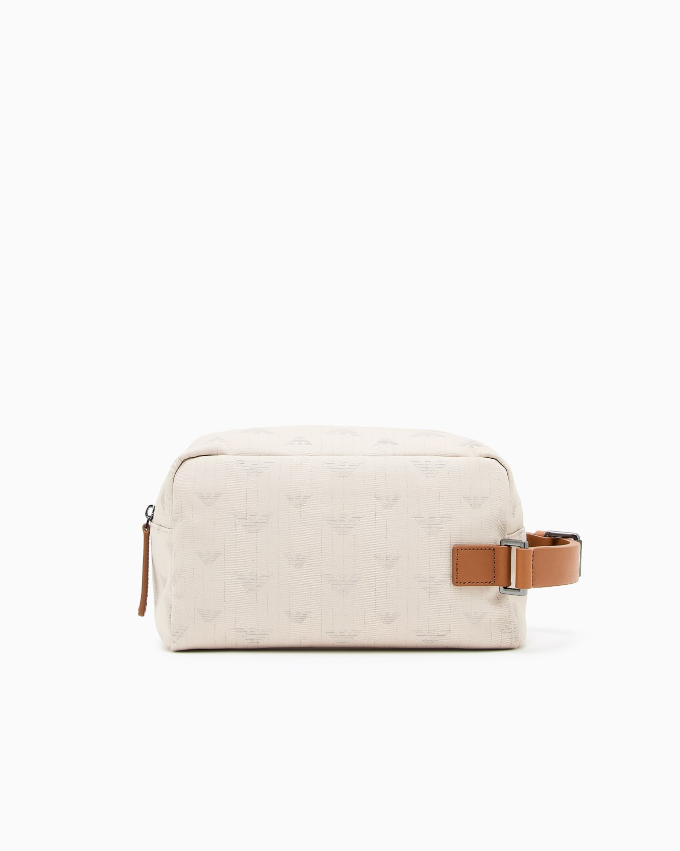 All-over eagle canvas washbag Slide 1
