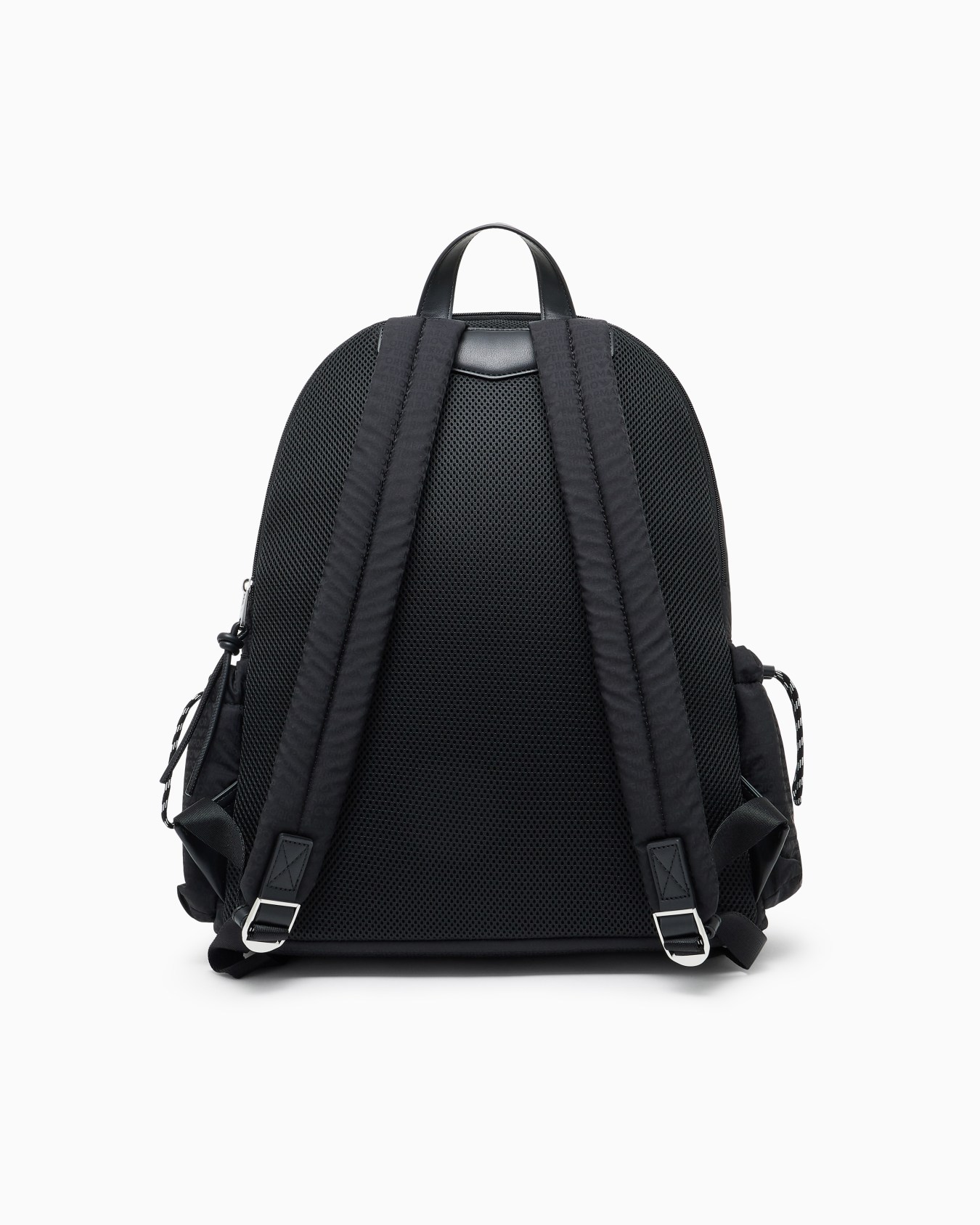 Runder Rucksack aus Nylon mit Monogramm-Schriftzug Folie 2