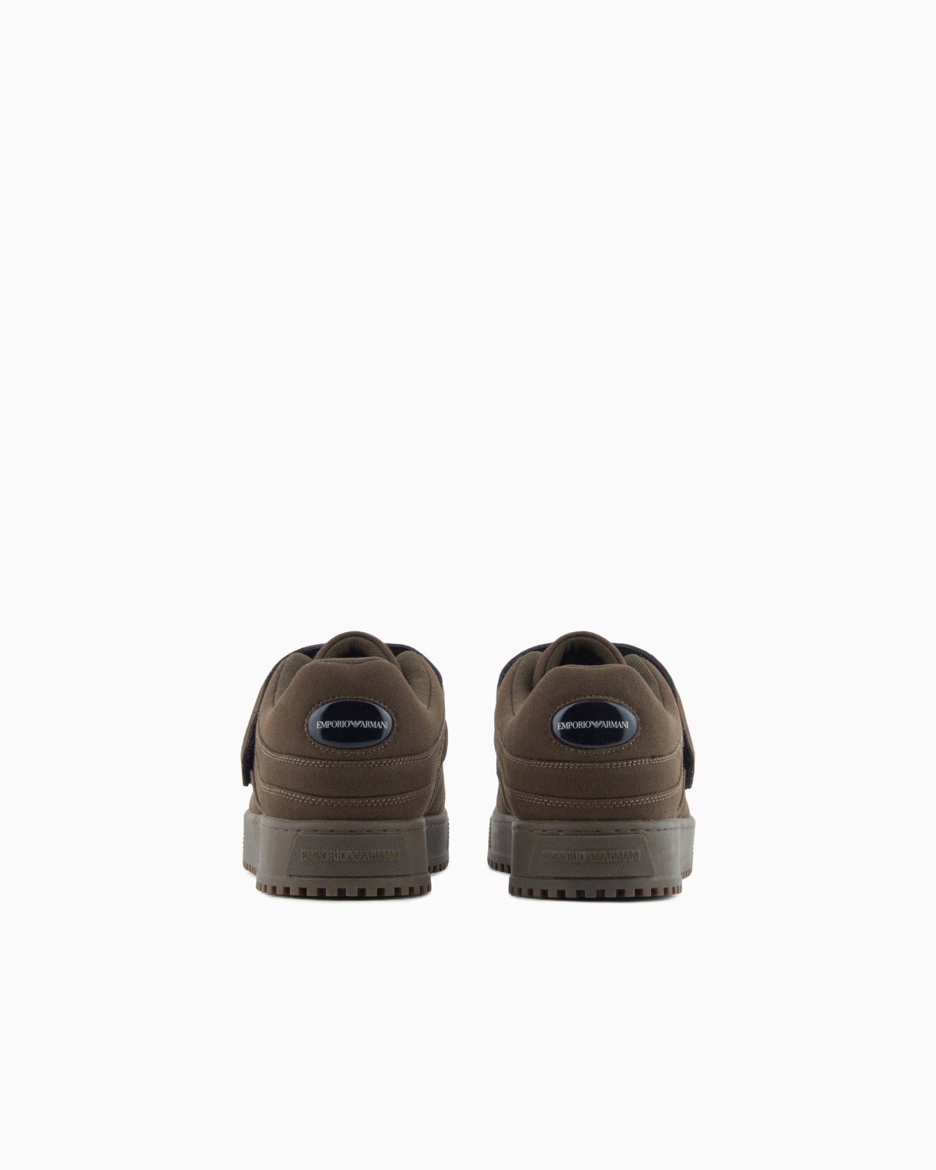 Fabric sneakers with laces and Velcro Slide 3