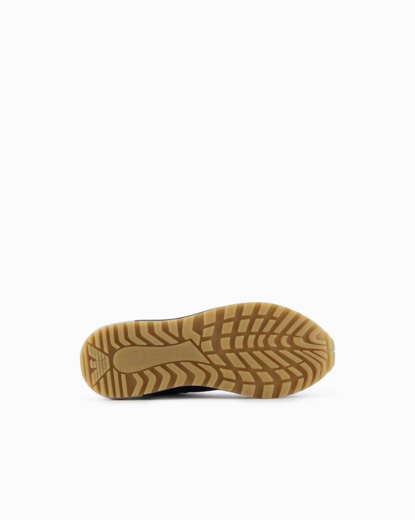 Leather sneakers with felt details Slide 5