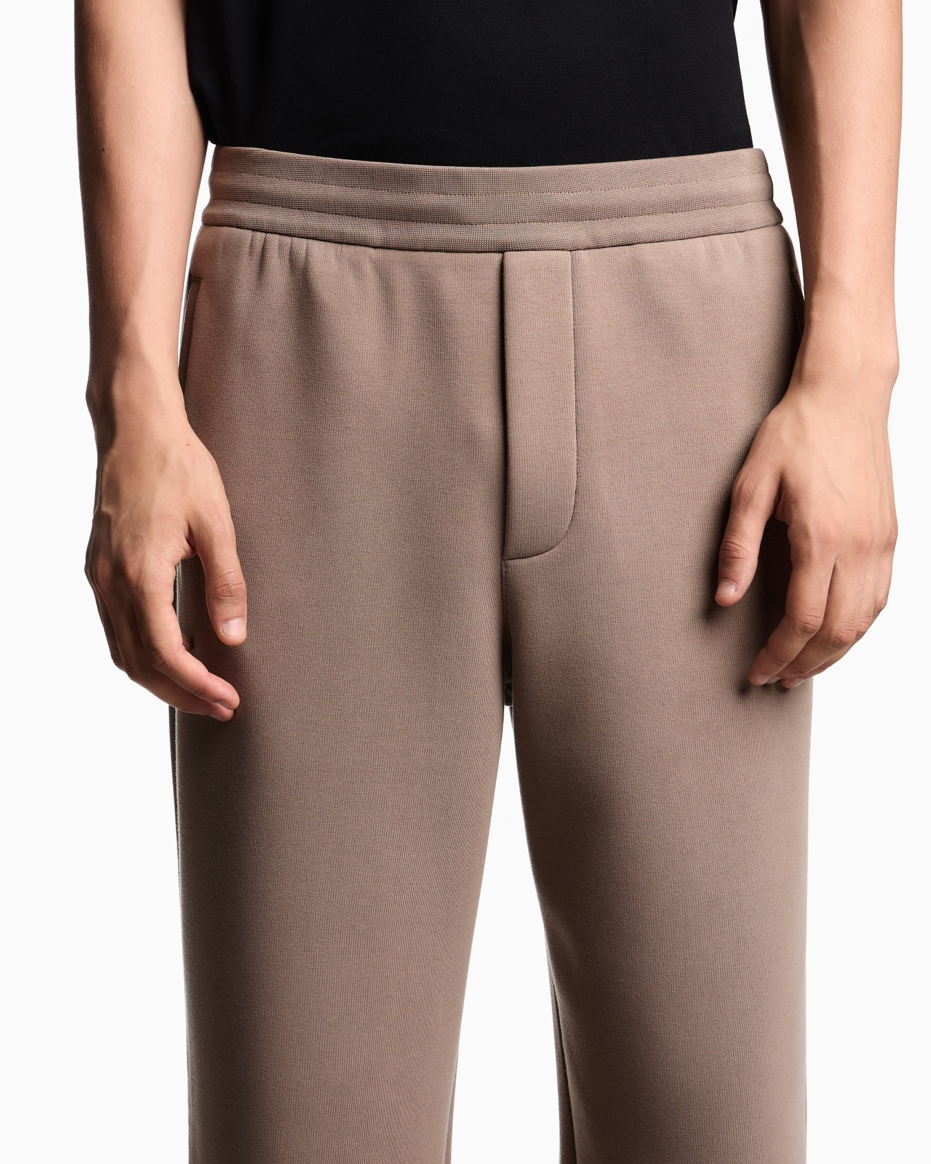 ASV Lyocell-blend bonded-jersey joggers Slide 4