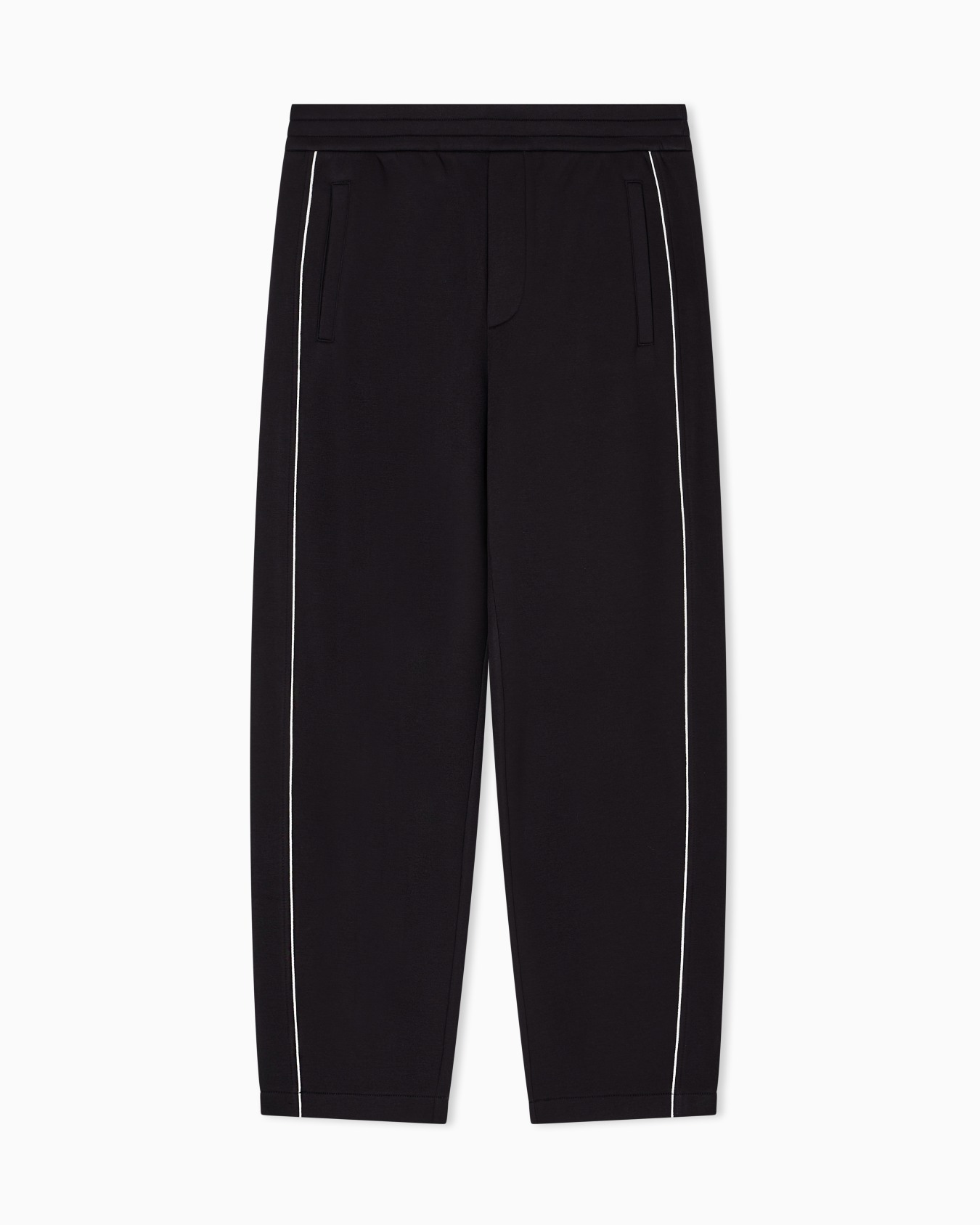 Pantalones en punto doble con ribete Diapositiva 0