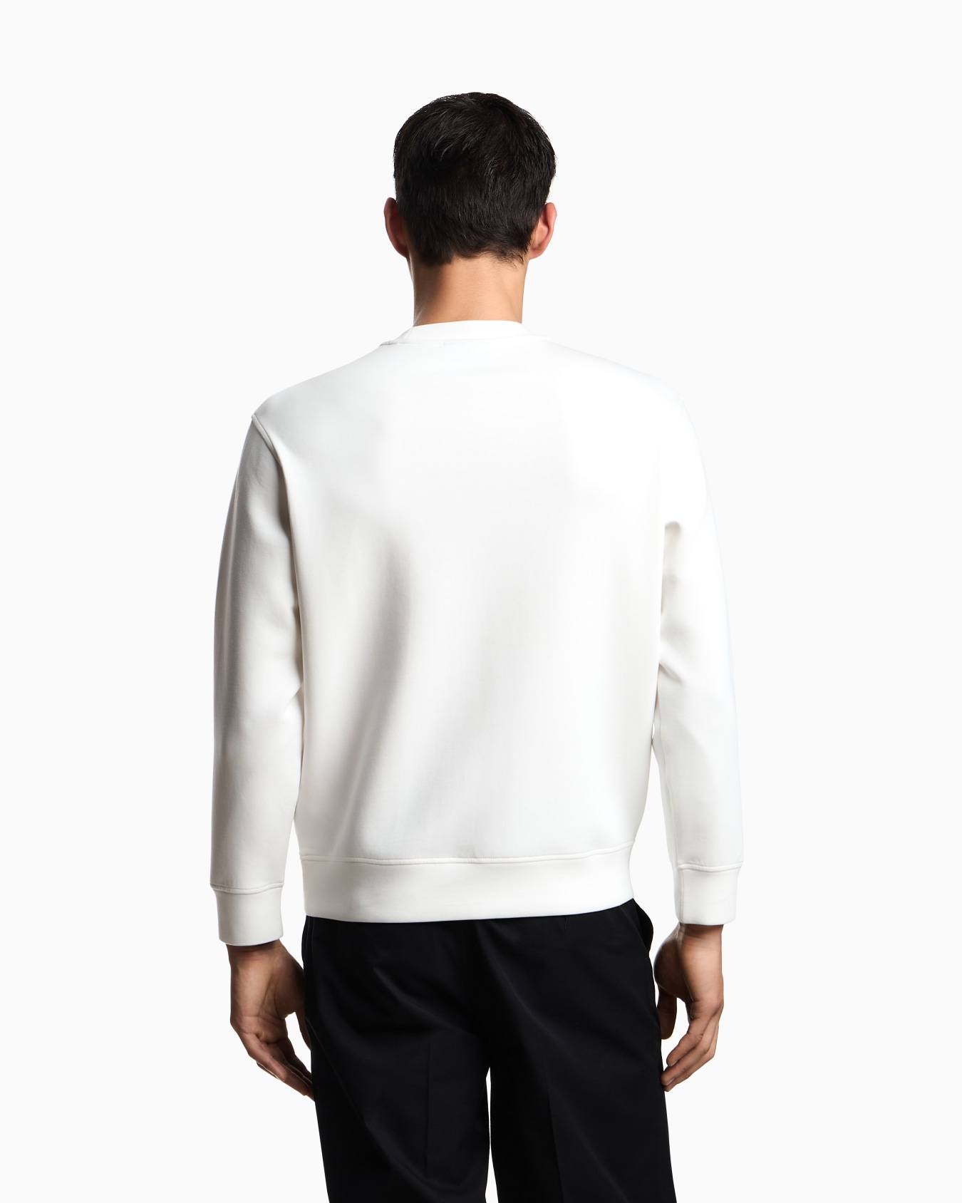 Sweat-shirt en jersey avec broderie EA très en relief ASV Diapositive 2