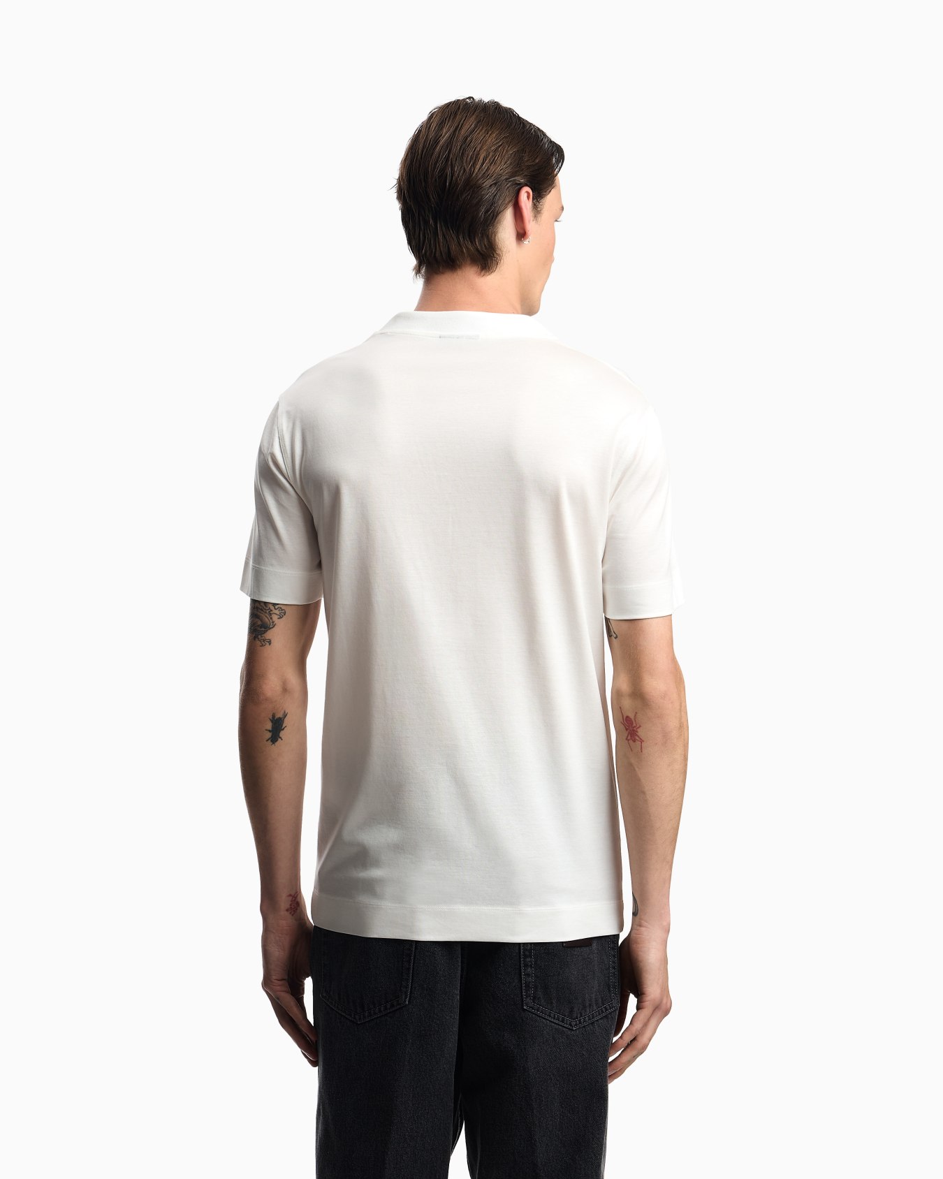 ASV Tシャツ リヨセル Vノッチ スライドする 2