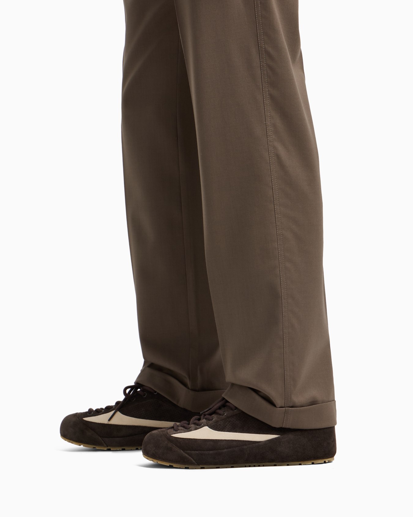 Virgin wool twill trousers Slide 5