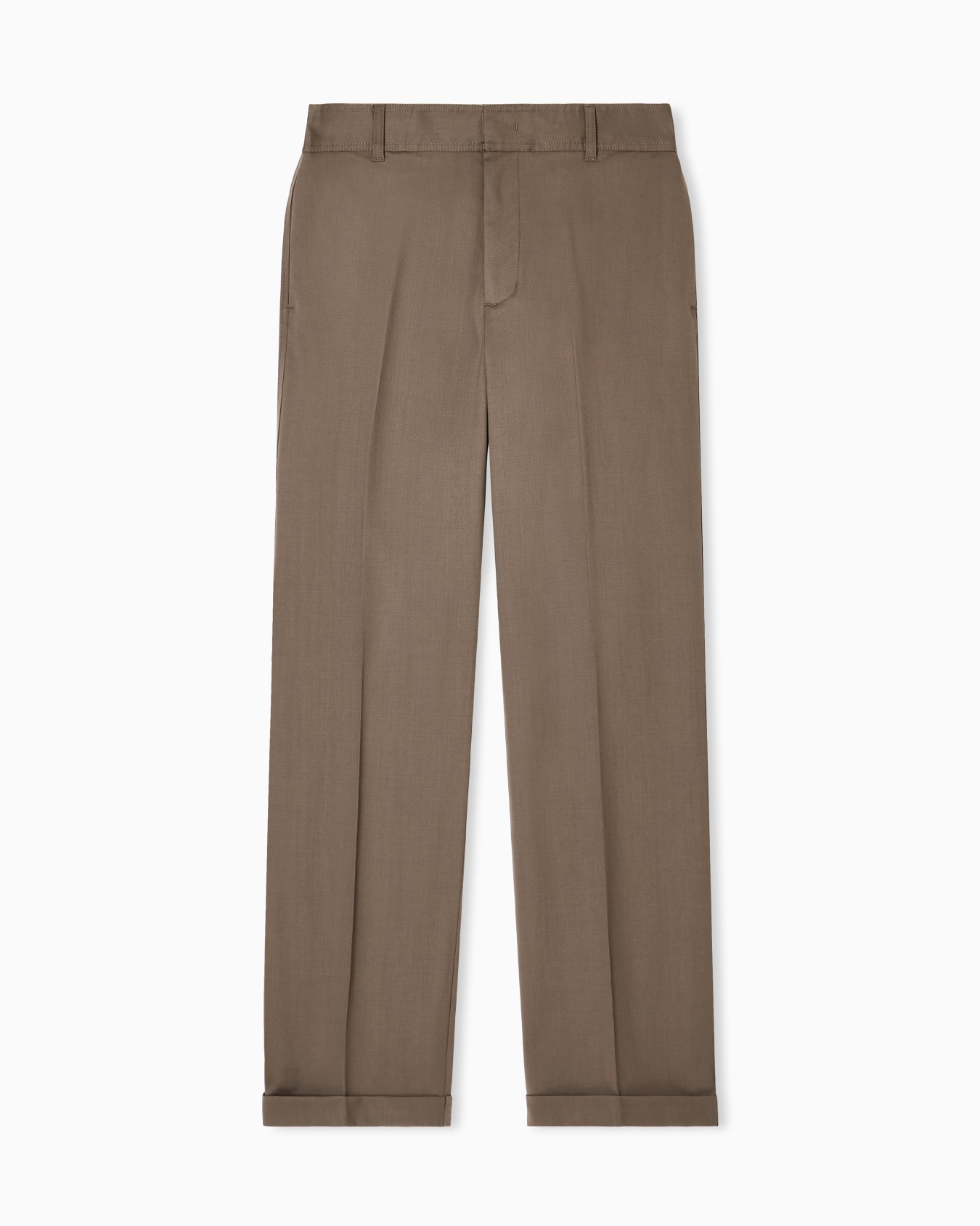 Virgin wool twill trousers Slide 0