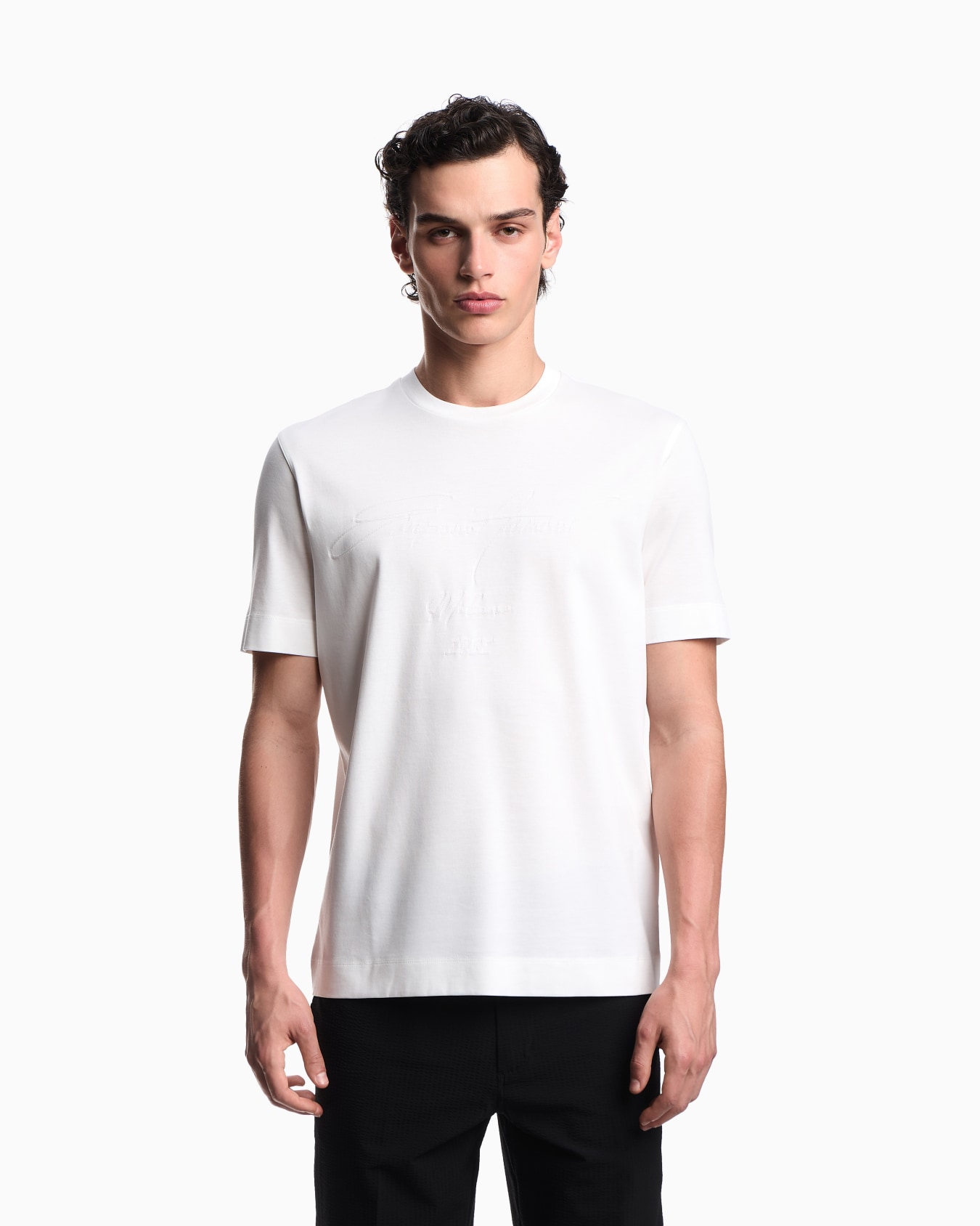 ASV jersey T-shirt with intarsia logo Slide 3