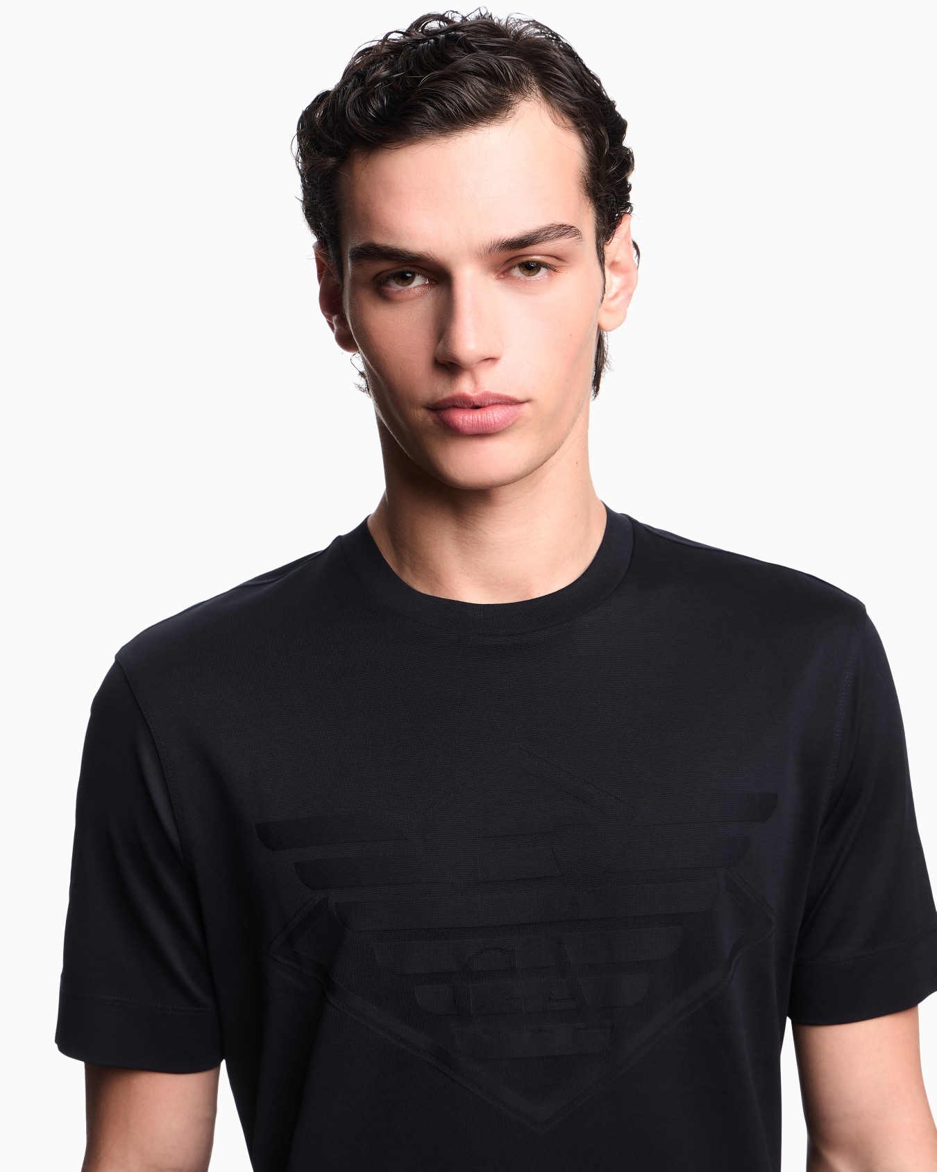 ASV jersey T-shirt with intarsia logo Slide 4