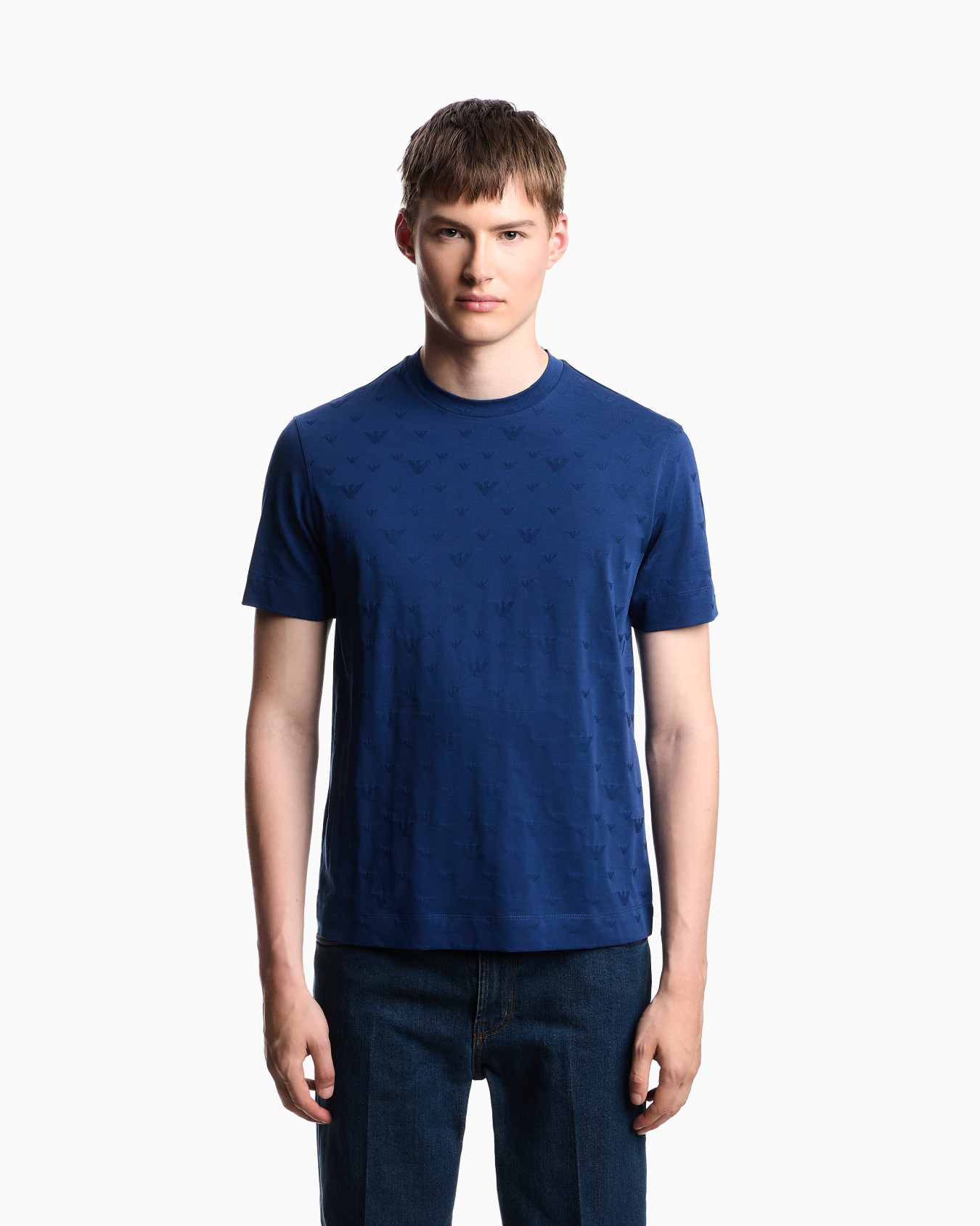 ASV jersey T-shirt with intarsia logo Slide 3