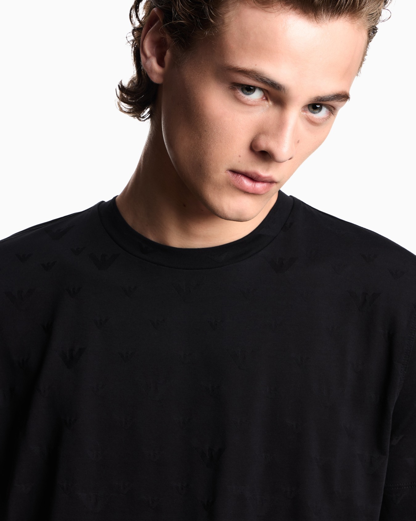 ASV jersey T-shirt with intarsia logo Slide 4