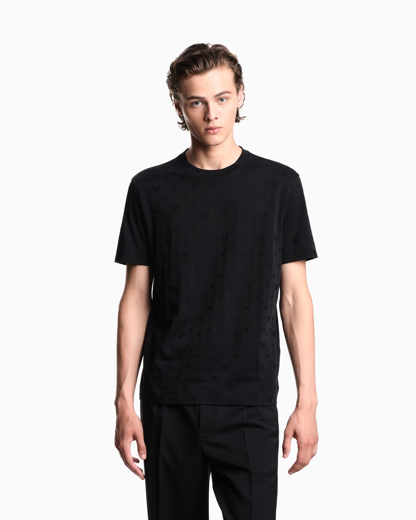 ASV jersey T-shirt with intarsia logo Slide 3