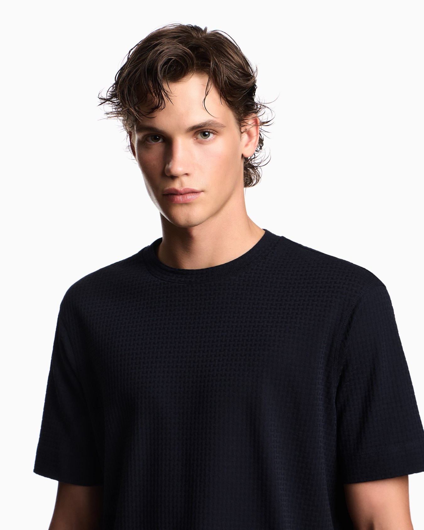 ASV jacquard jersey T-shirt Slide 4