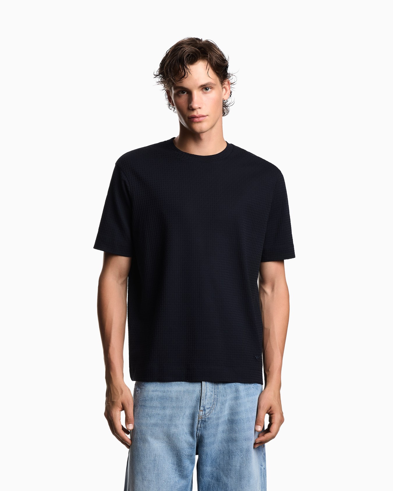 ASV jacquard jersey T-shirt Slide 3