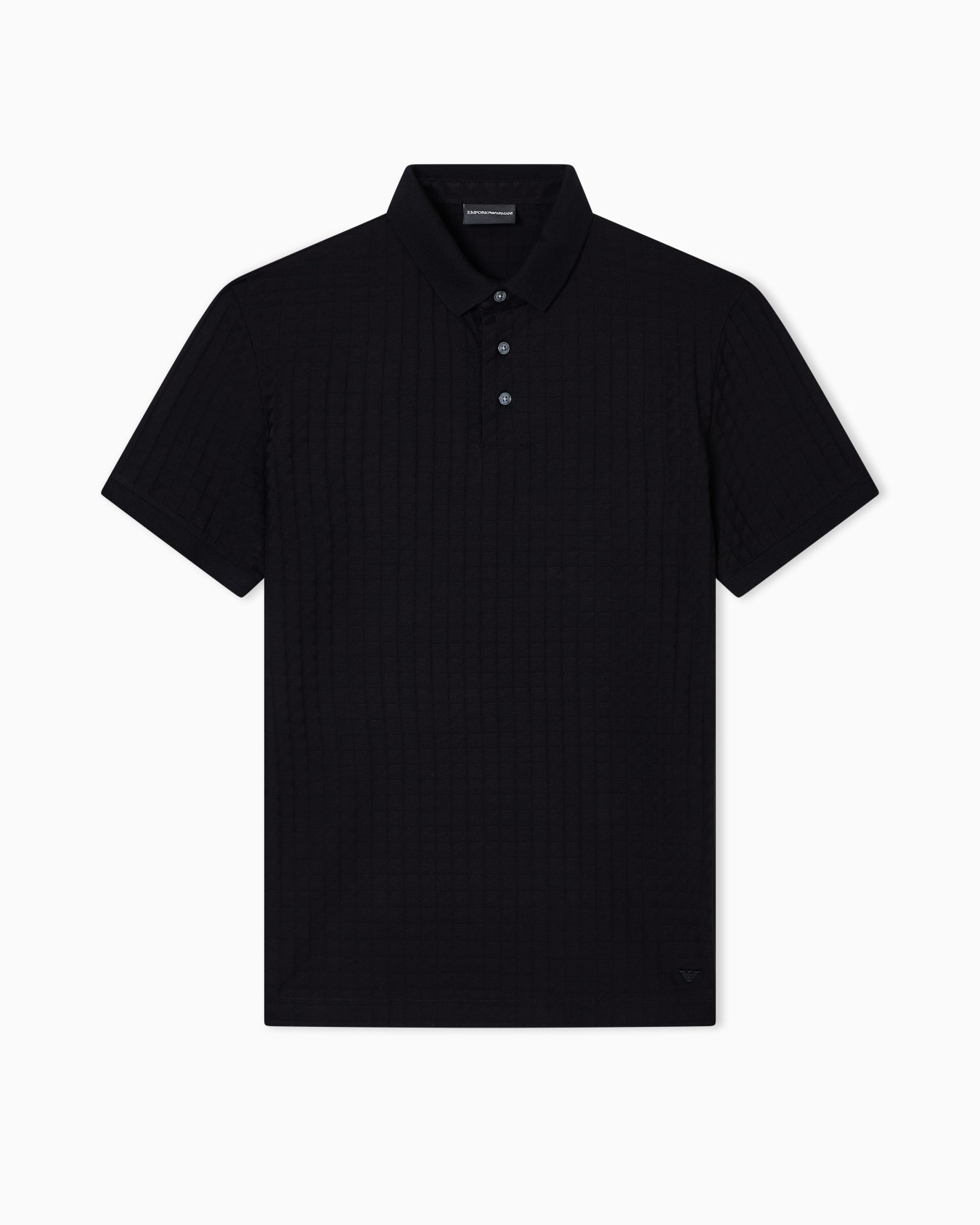 Polo in jersey jacquard Slide 0