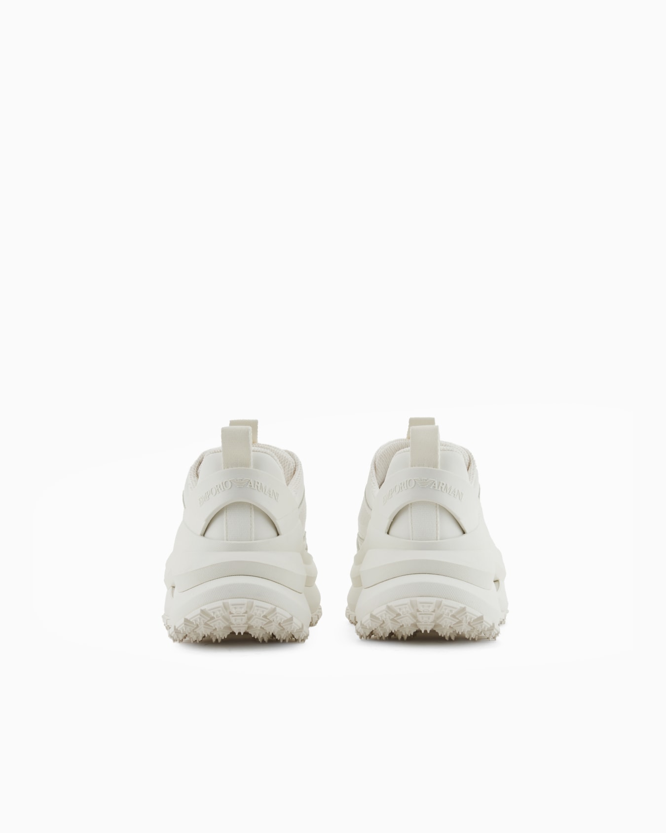 Chunky leather sneakers Slide 3