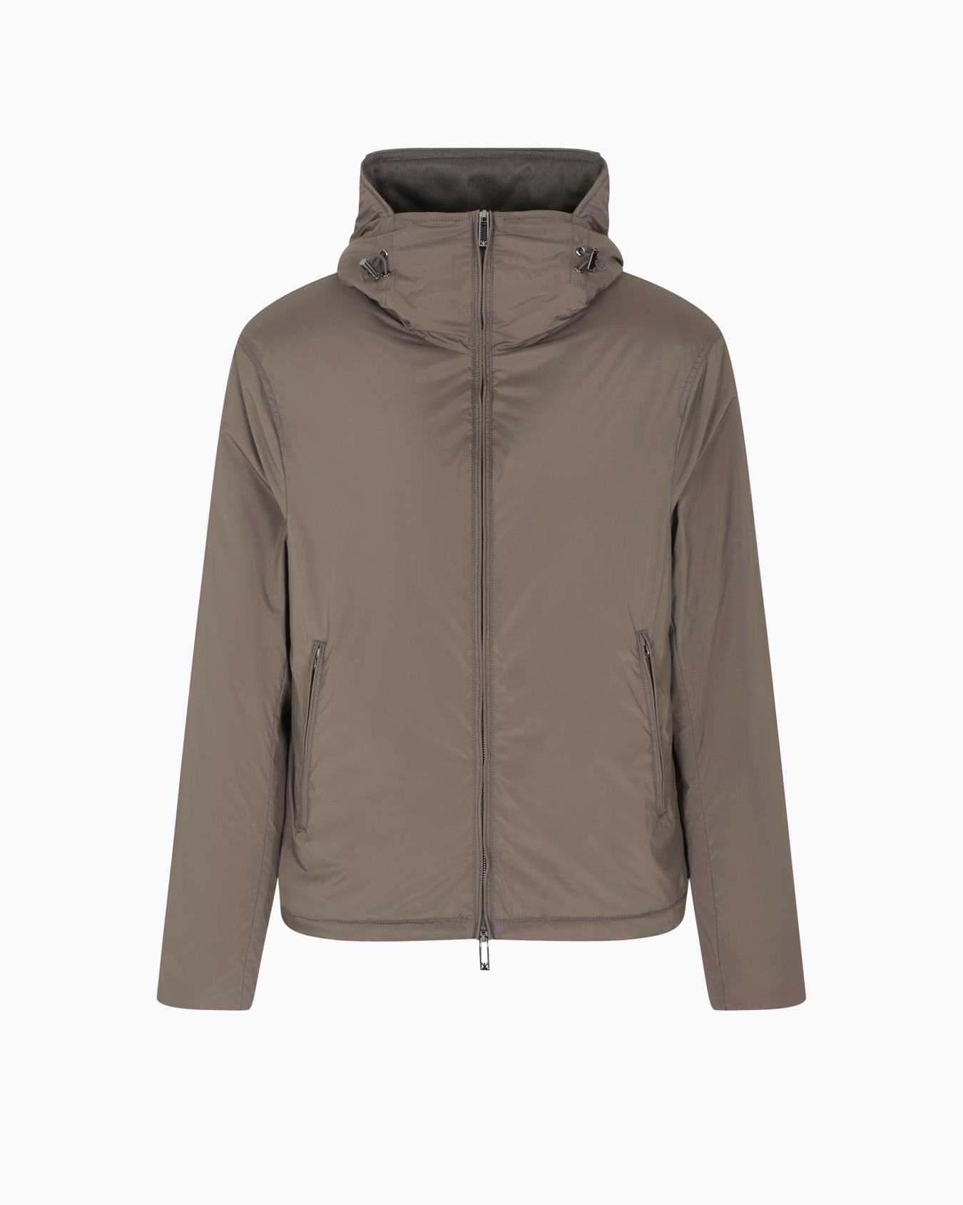 Blouson à capuche en nylon déperlant Travel Essential Diapositive 0