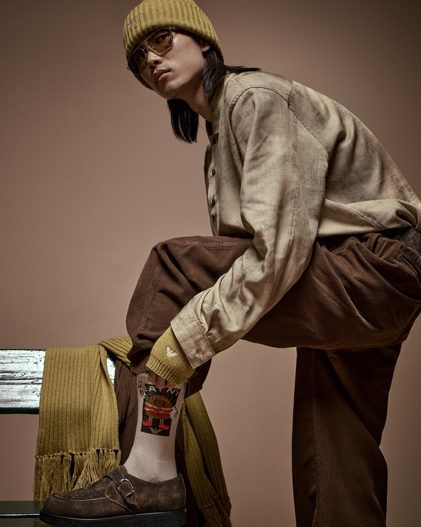 Monkstrap in crosta nuvolata Capsule New York Slide 6