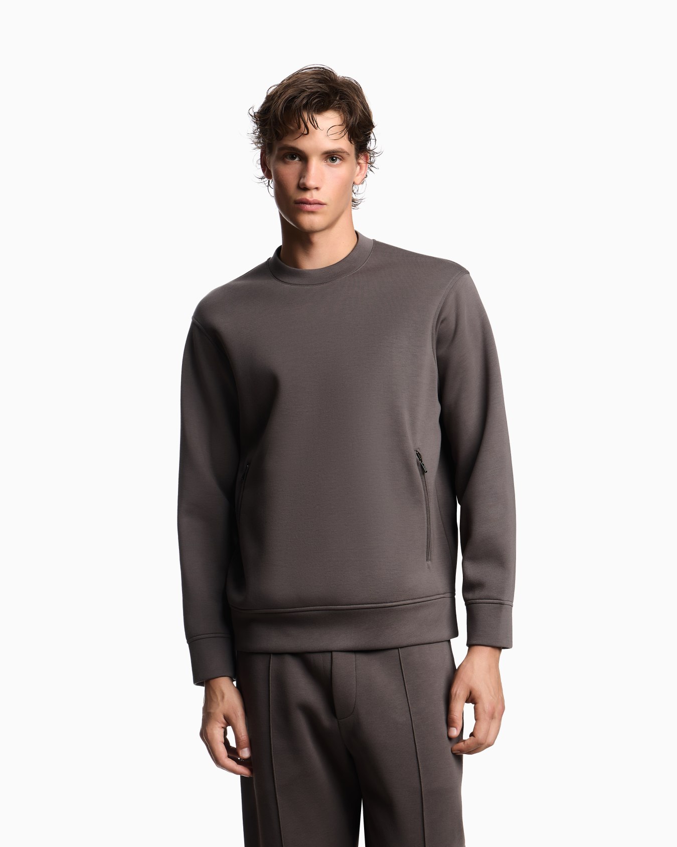 Travel Essentials sweatshirt in double jersey Slide 3